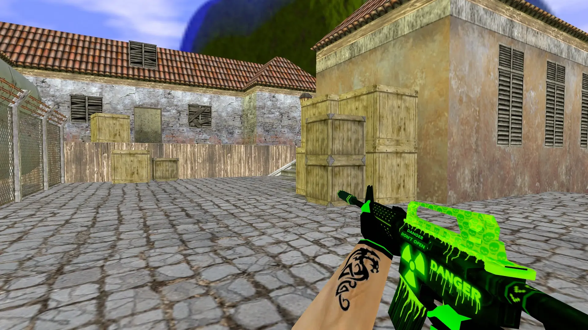 M4A1 — Toxicator Weapon Pack — de_inferno (first person)