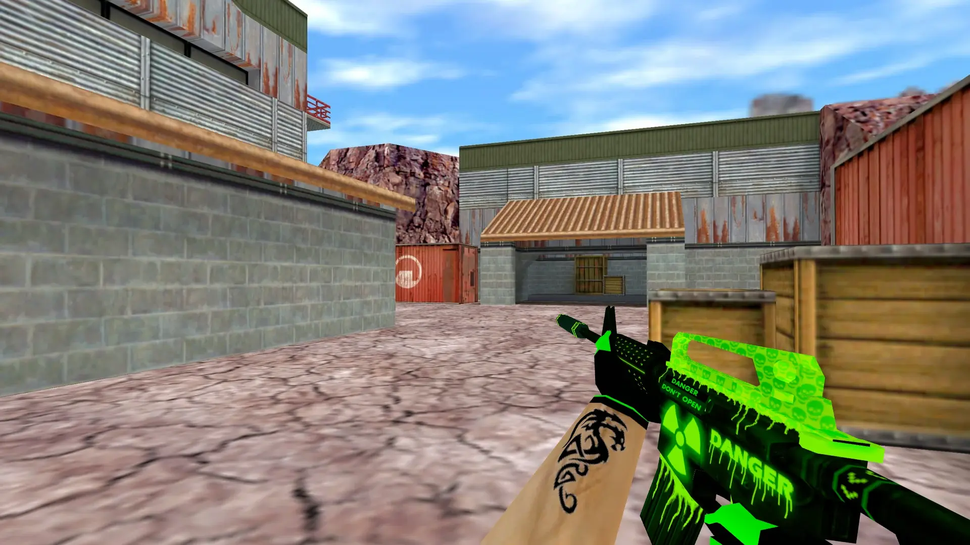 M4A1 — Toxicator Weapon Pack — de_nuke (first person)