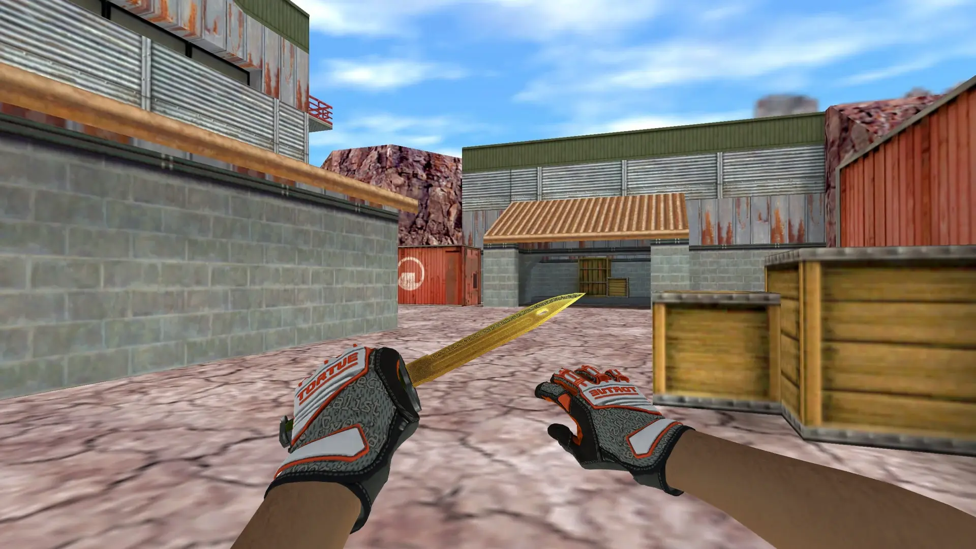 Bayonet Lore — Specialist Gloves Foundation Pack — de_nuke (first person)