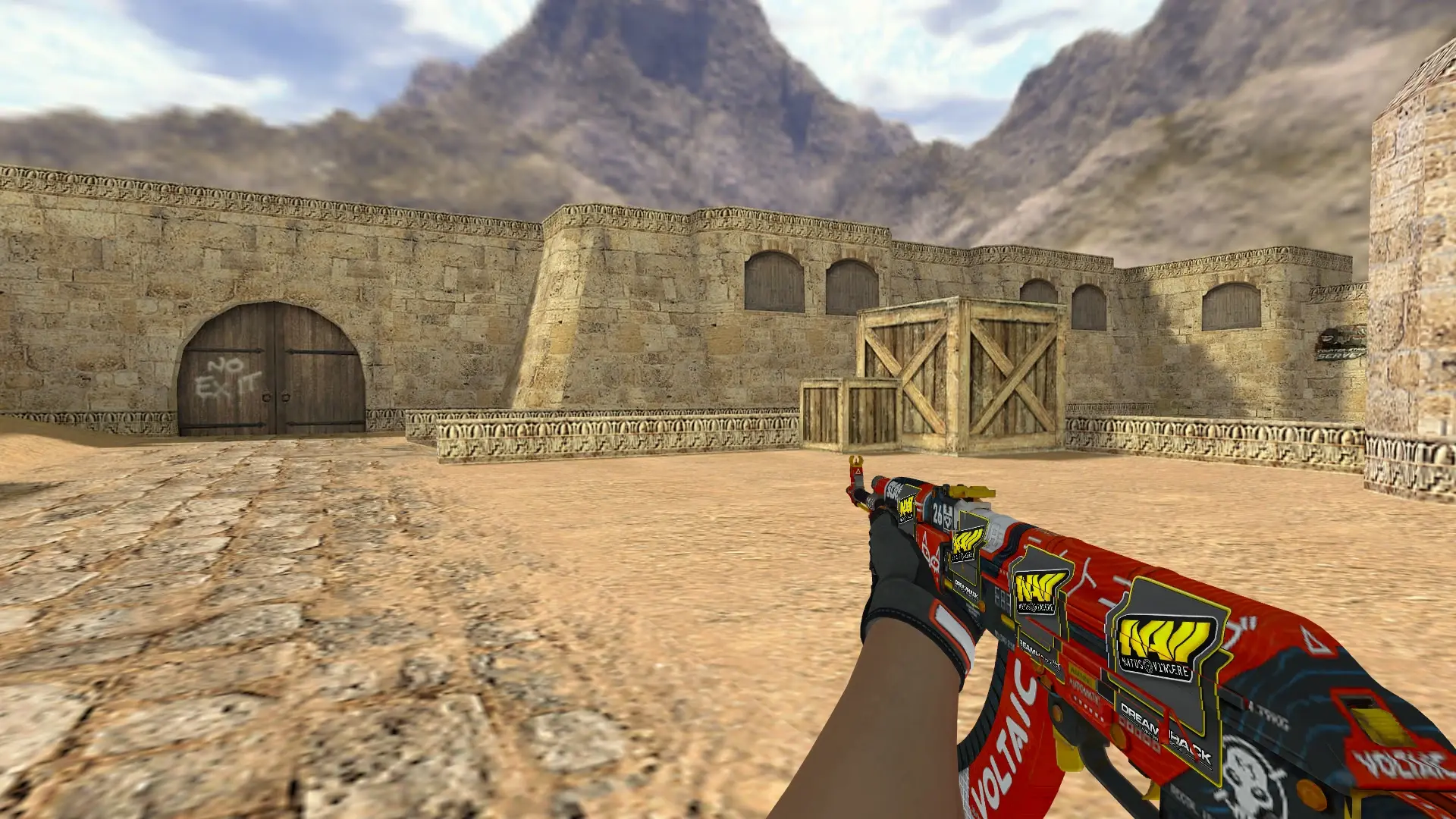 AK-47 — Specialist Gloves Foundation Pack — de_dust2 (first person)