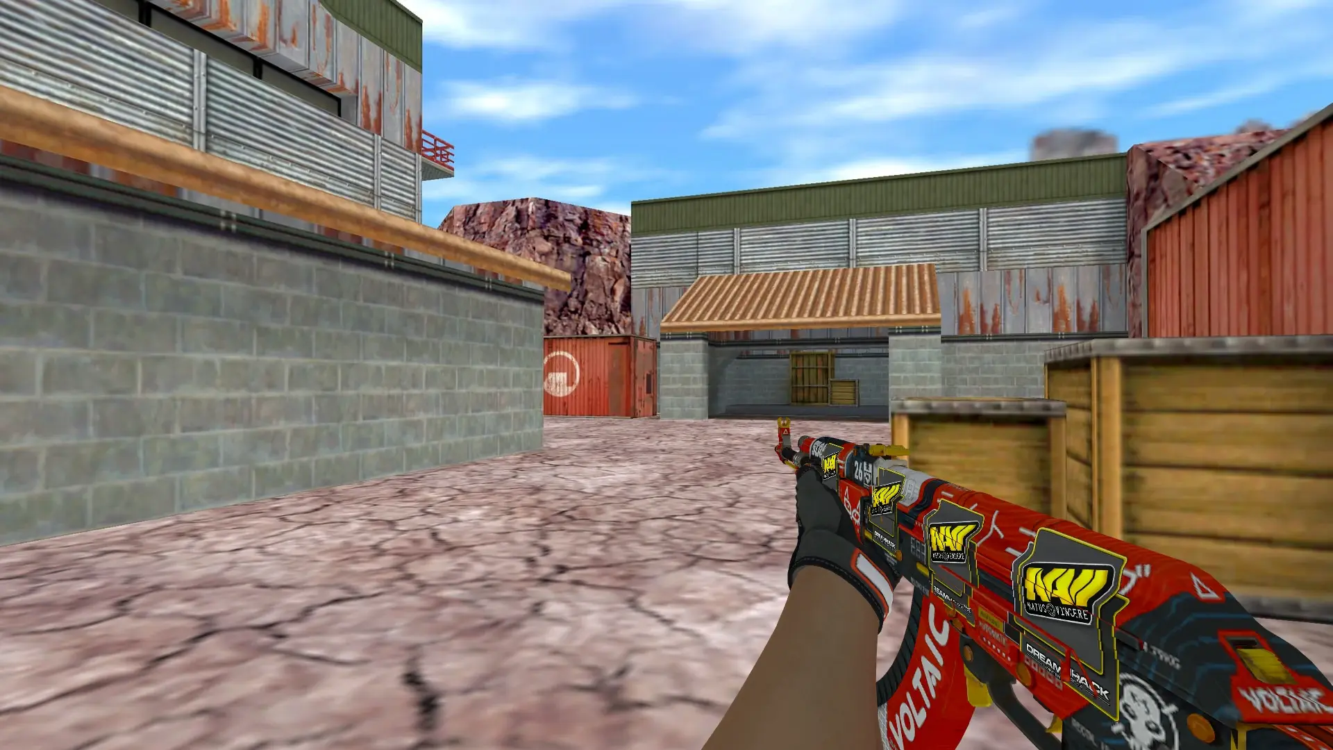 AK-47 — Specialist Gloves Foundation Pack — de_nuke (first person)