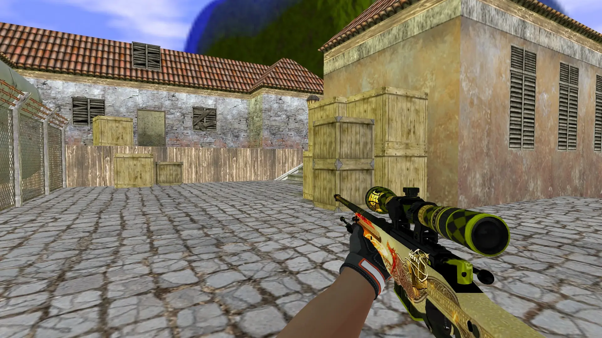 AWP — Specialist Gloves Foundation Pack — de_inferno (first person)