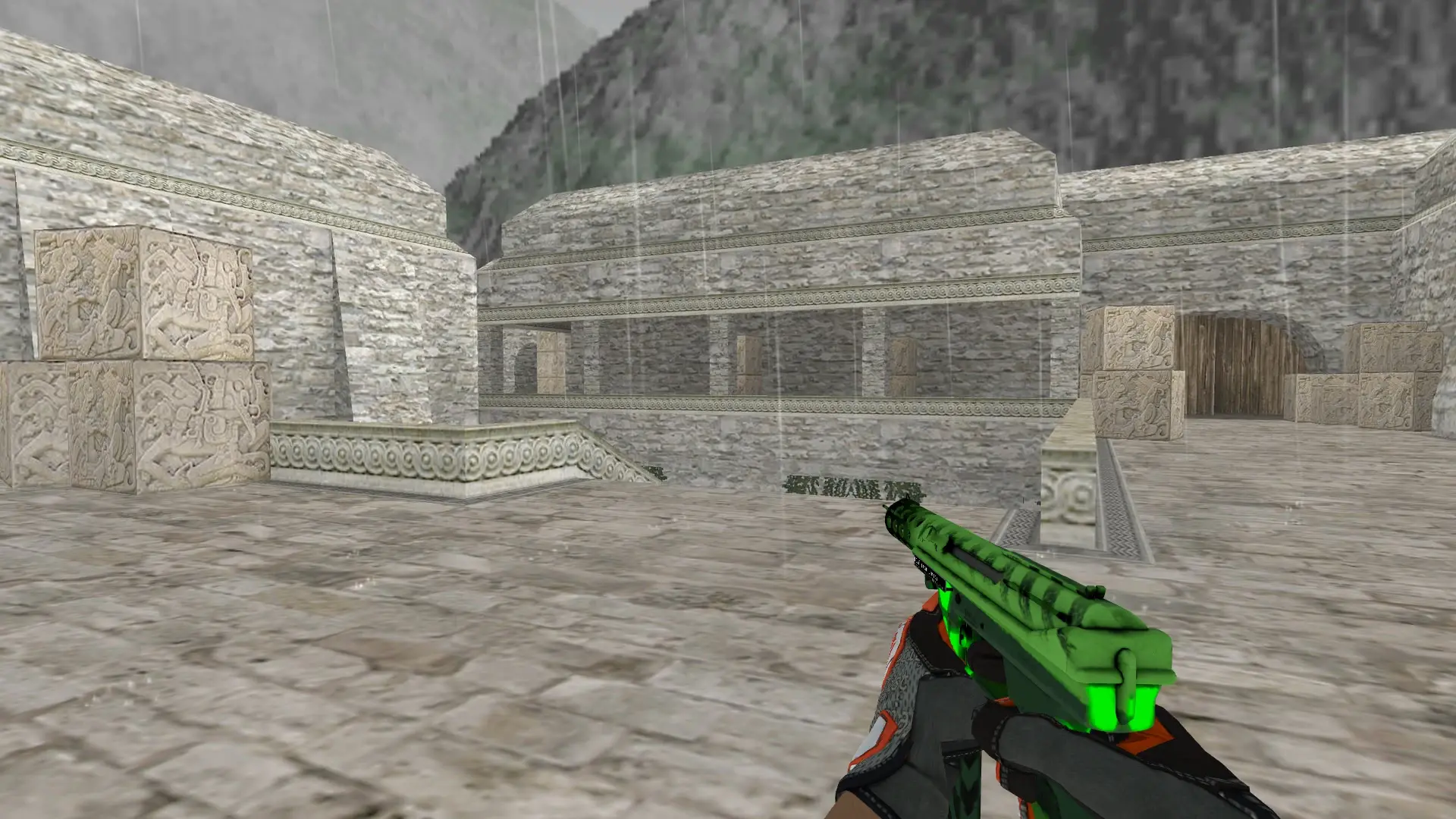 Dual Berettas — Specialist Gloves Foundation Pack — de_aztec (first person)
