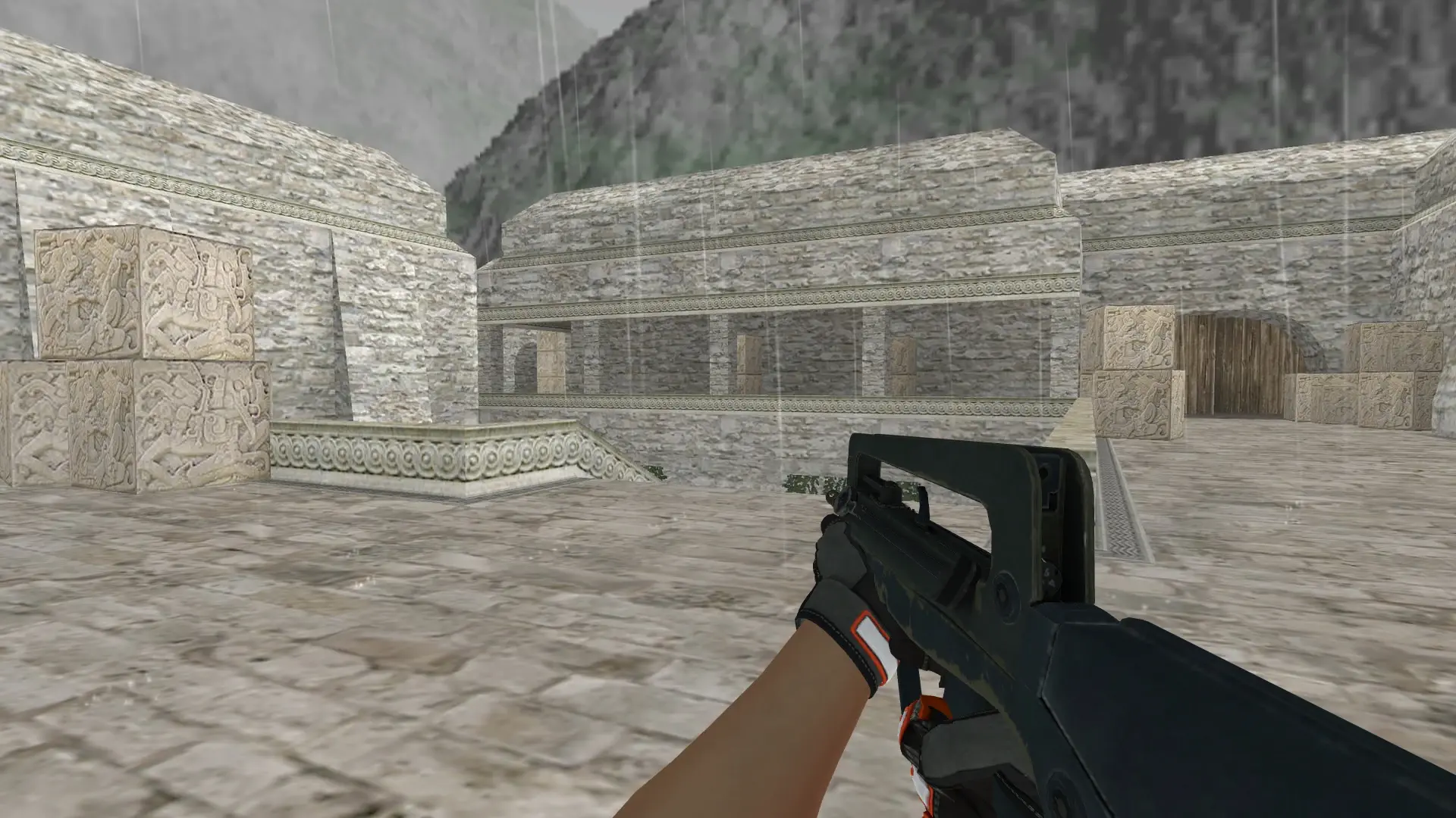 FAMAS — Specialist Gloves Foundation Pack — de_aztec (first person)