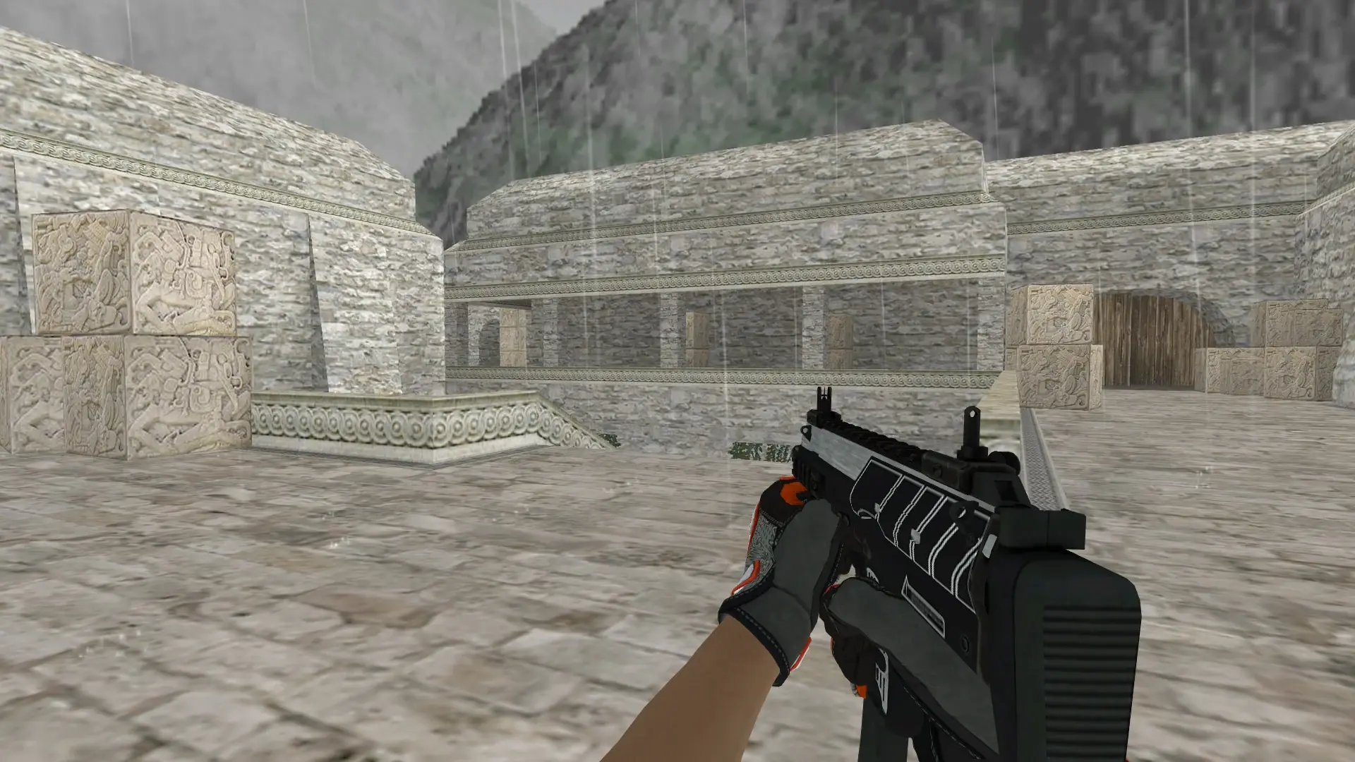 MP5 — Specialist Gloves Foundation Pack — de_aztec (first person)