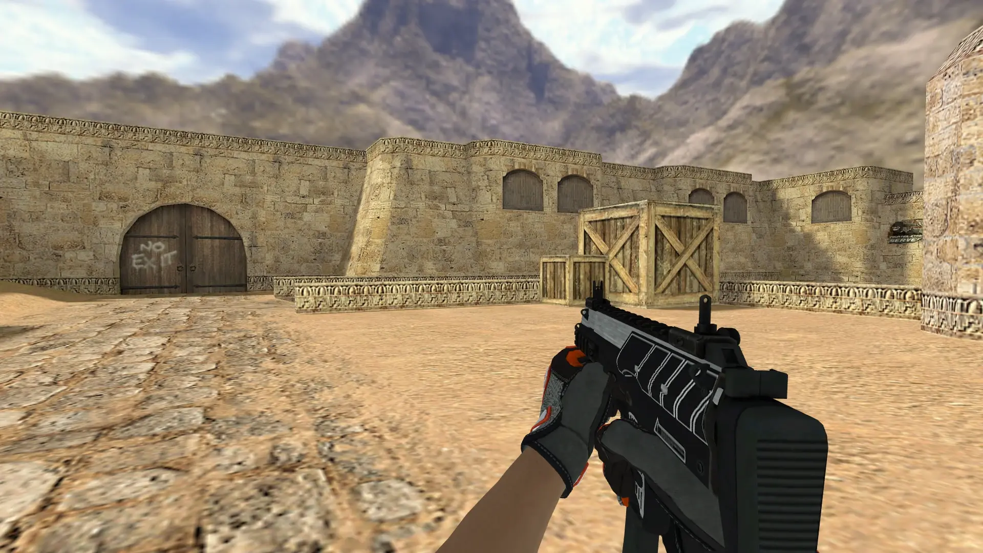 MP5 — Specialist Gloves Foundation Pack — de_dust2 (first person)
