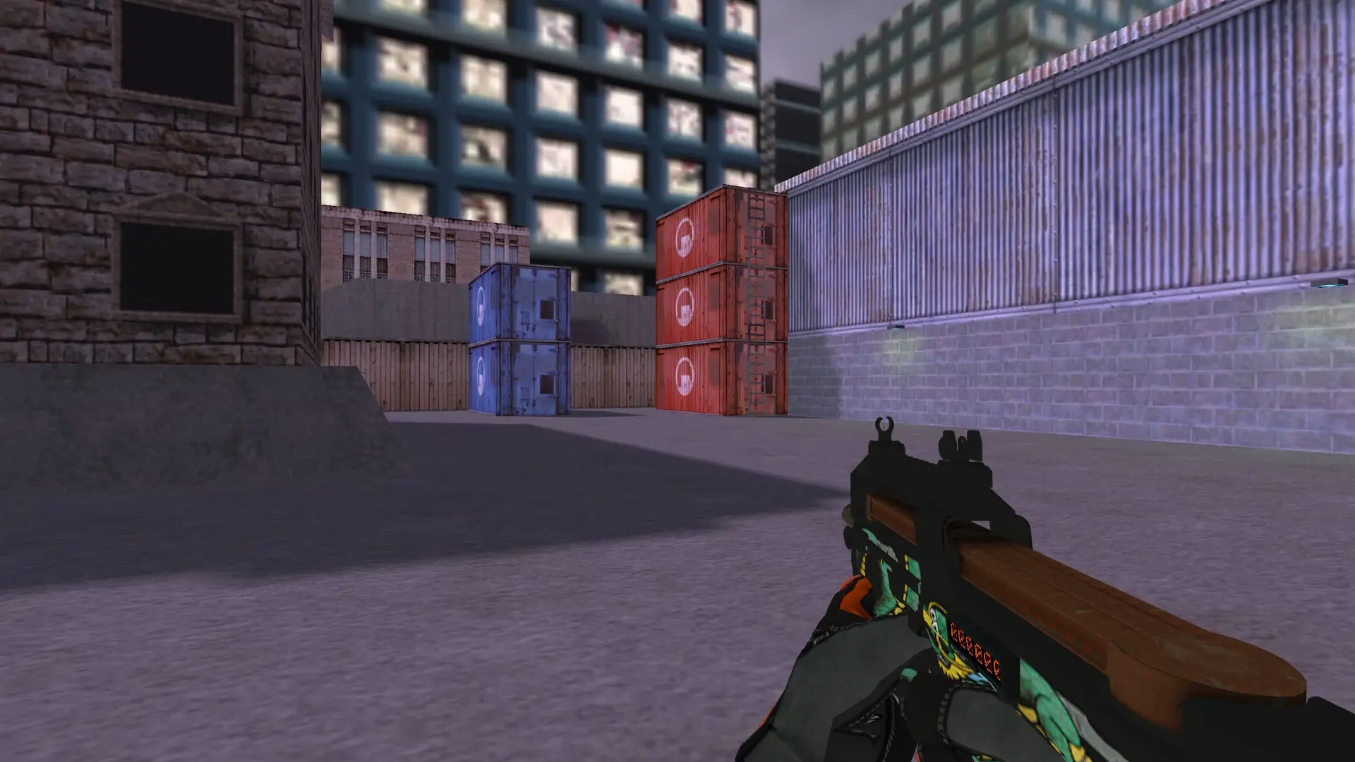P90 — Specialist Gloves Foundation Pack — cs_assault (first person)