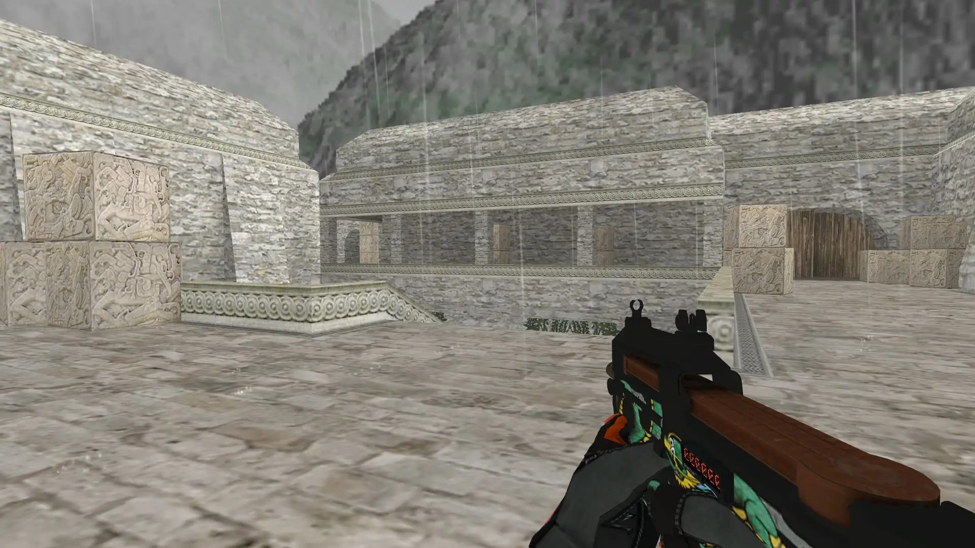 P90 — Specialist Gloves Foundation Pack — de_aztec (first person)