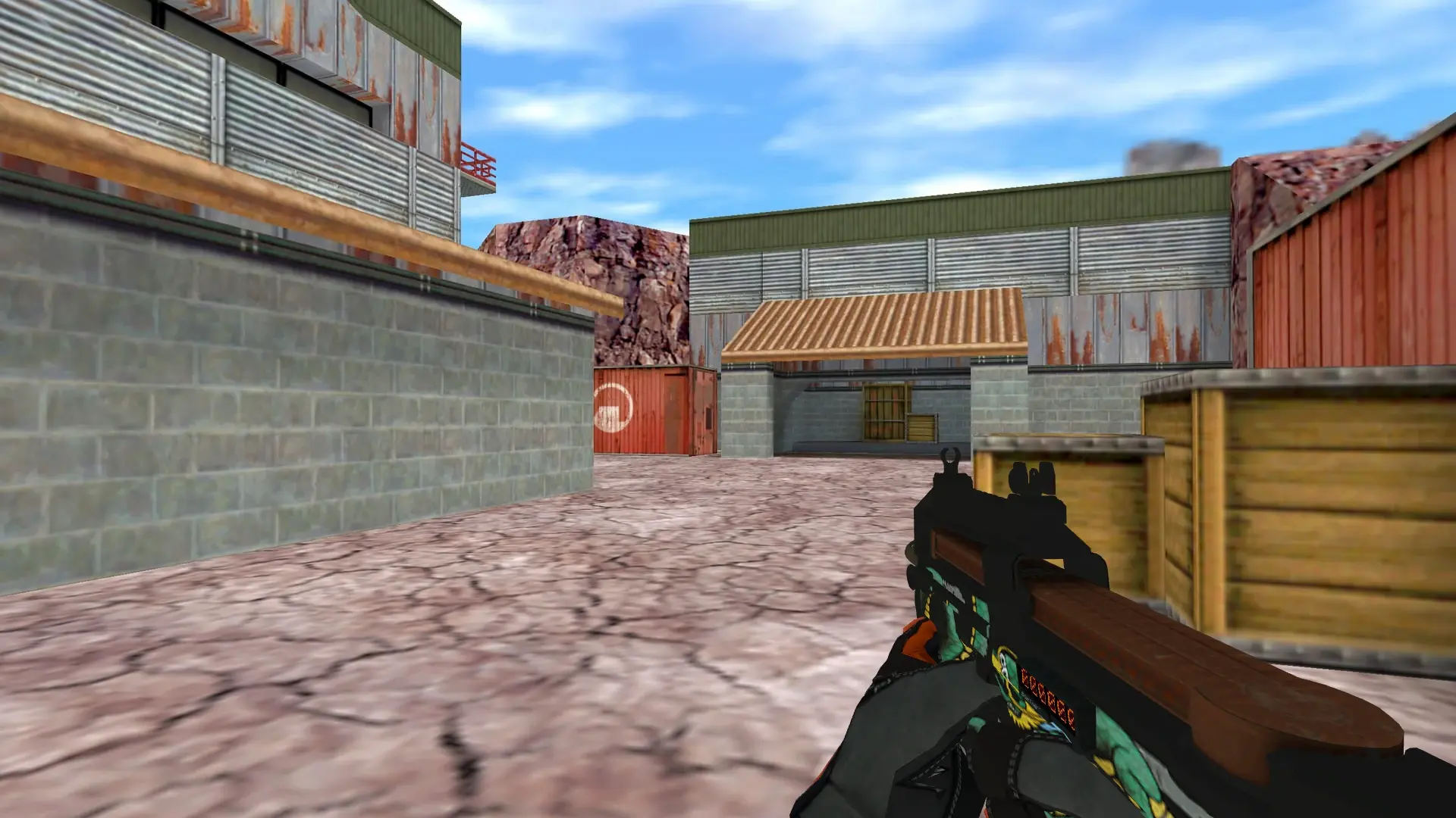 P90 — Specialist Gloves Foundation Pack — de_nuke (first person)