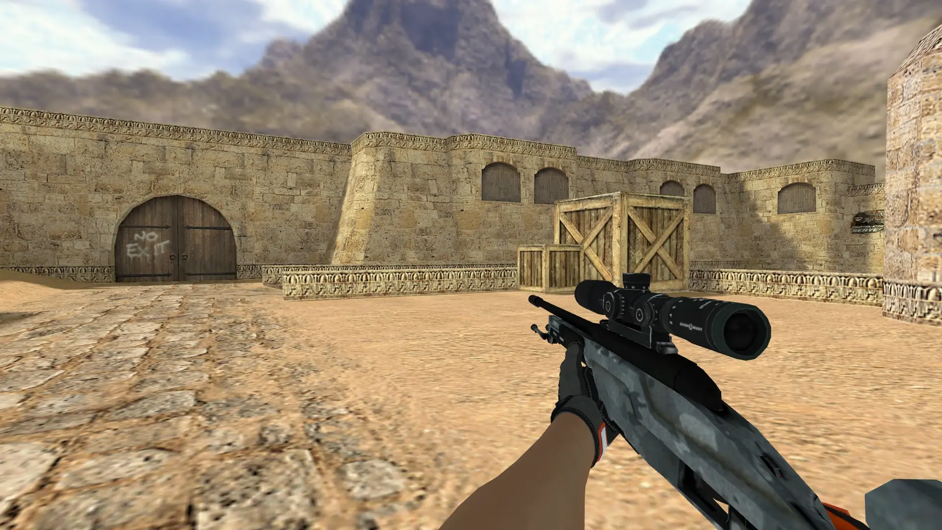 Scout — Specialist Gloves Foundation Pack — de_dust2 (first person)