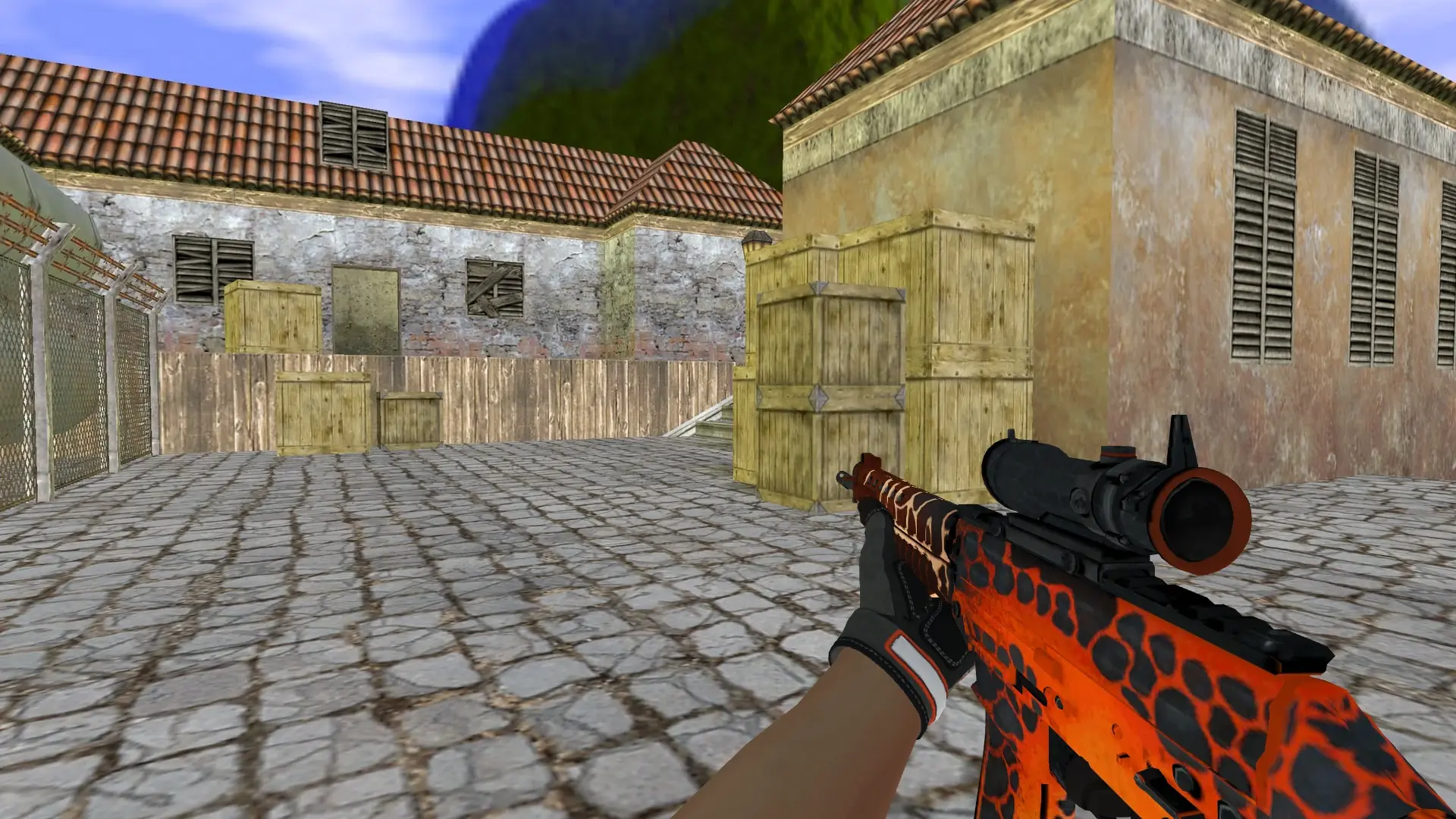 SG552 — Specialist Gloves Foundation Pack — de_inferno (first person)