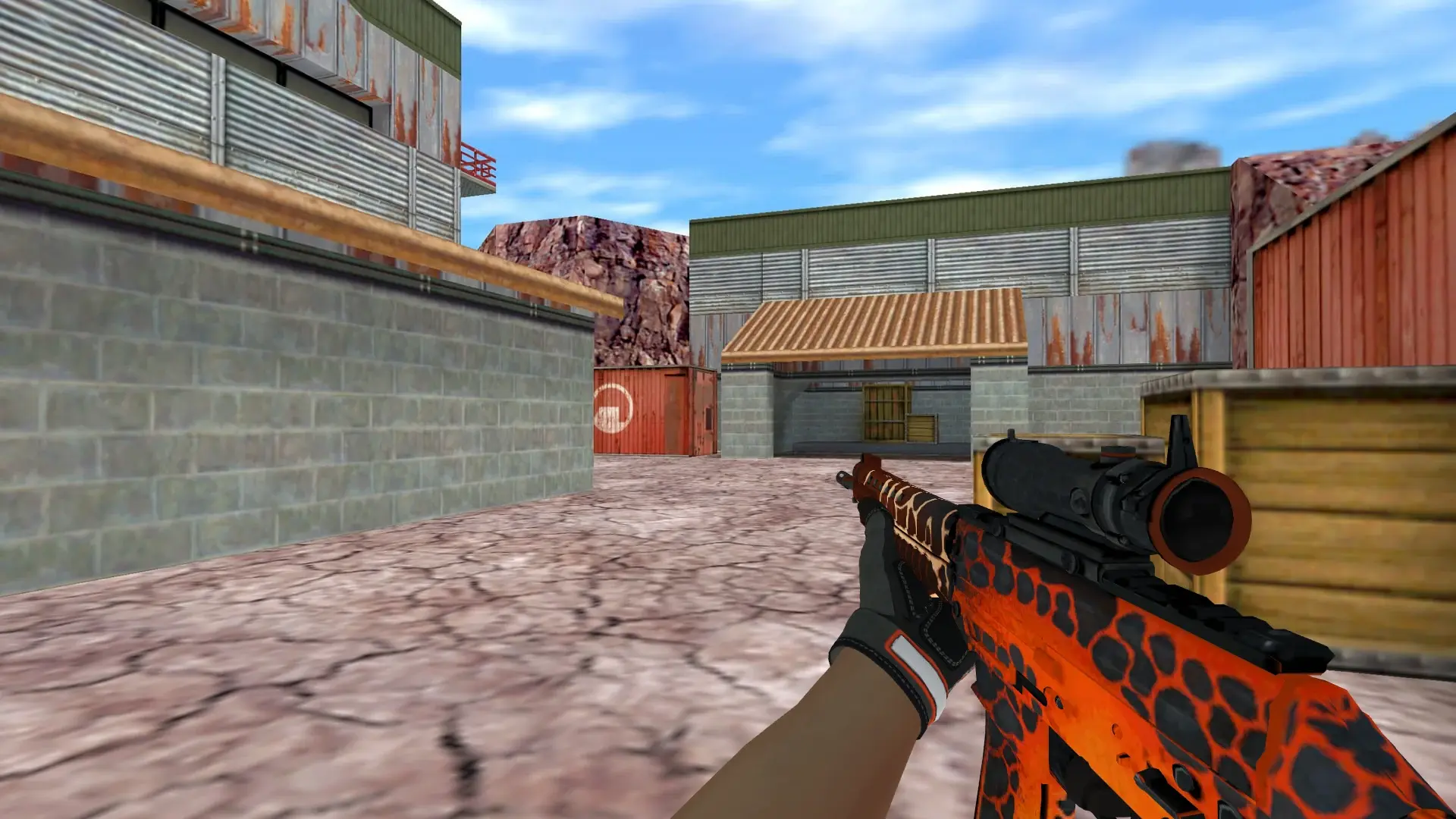 SG552 — Specialist Gloves Foundation Pack — de_nuke (first person)