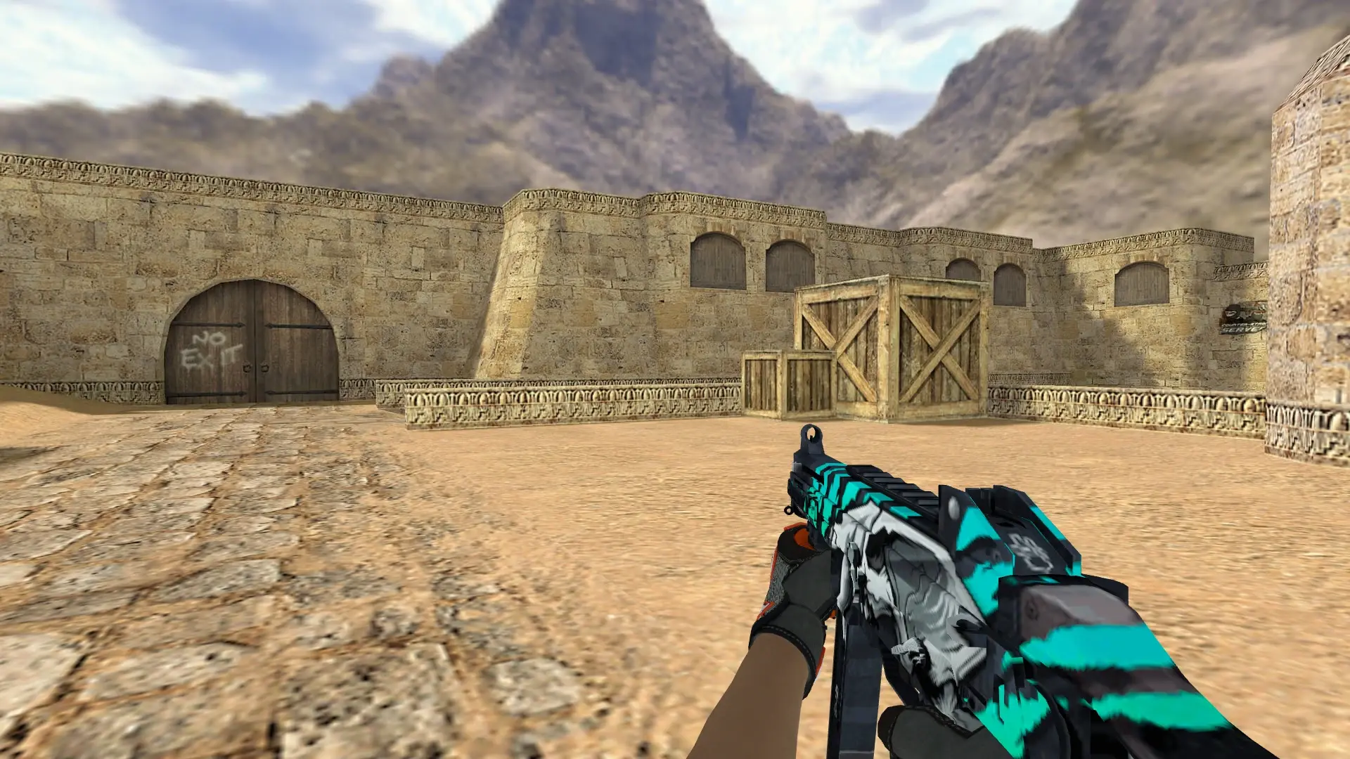 UMP-45 — Specialist Gloves Foundation Pack — de_dust2 (first person)