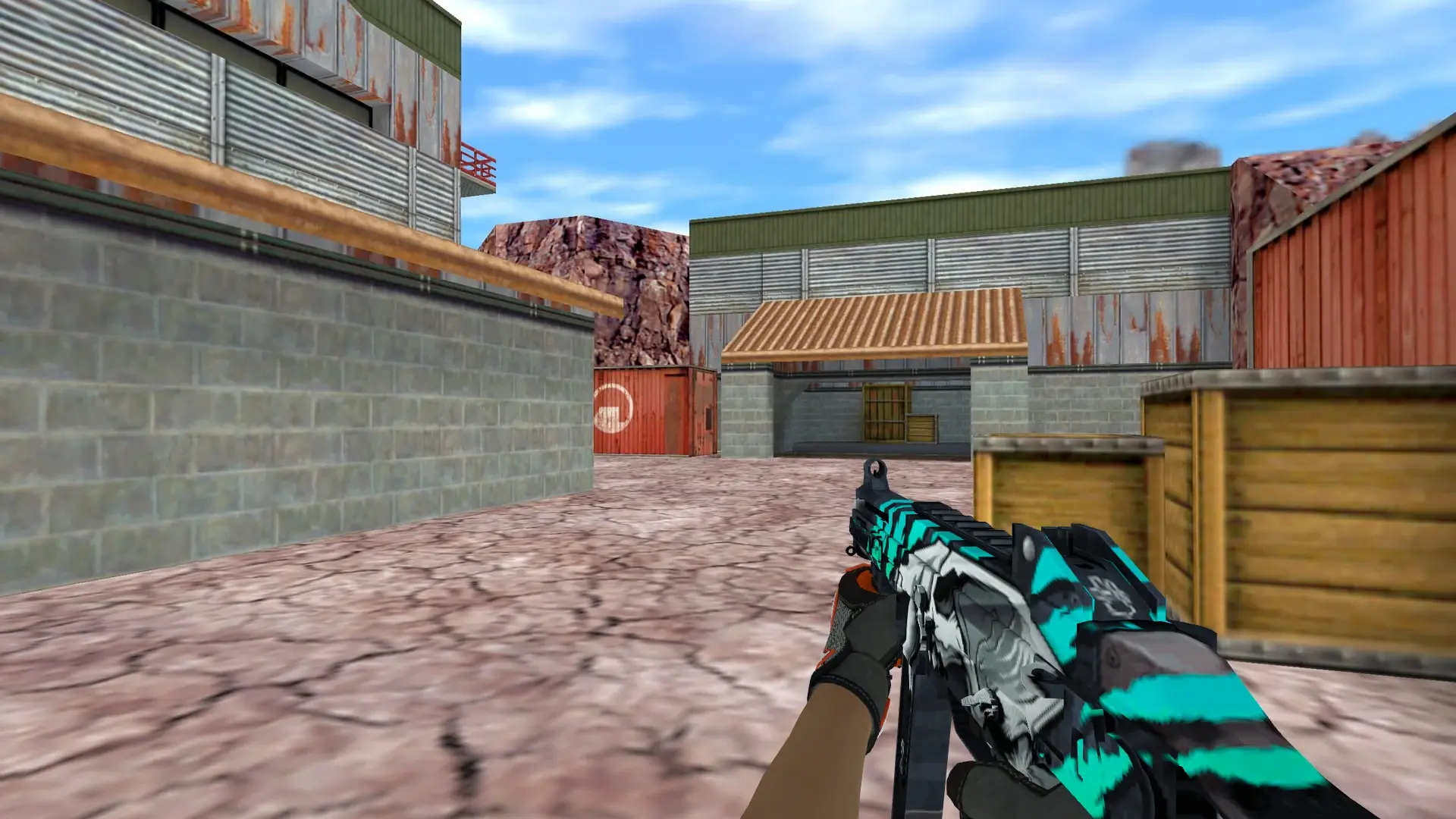 UMP-45 — Specialist Gloves Foundation Pack — de_nuke (first person)