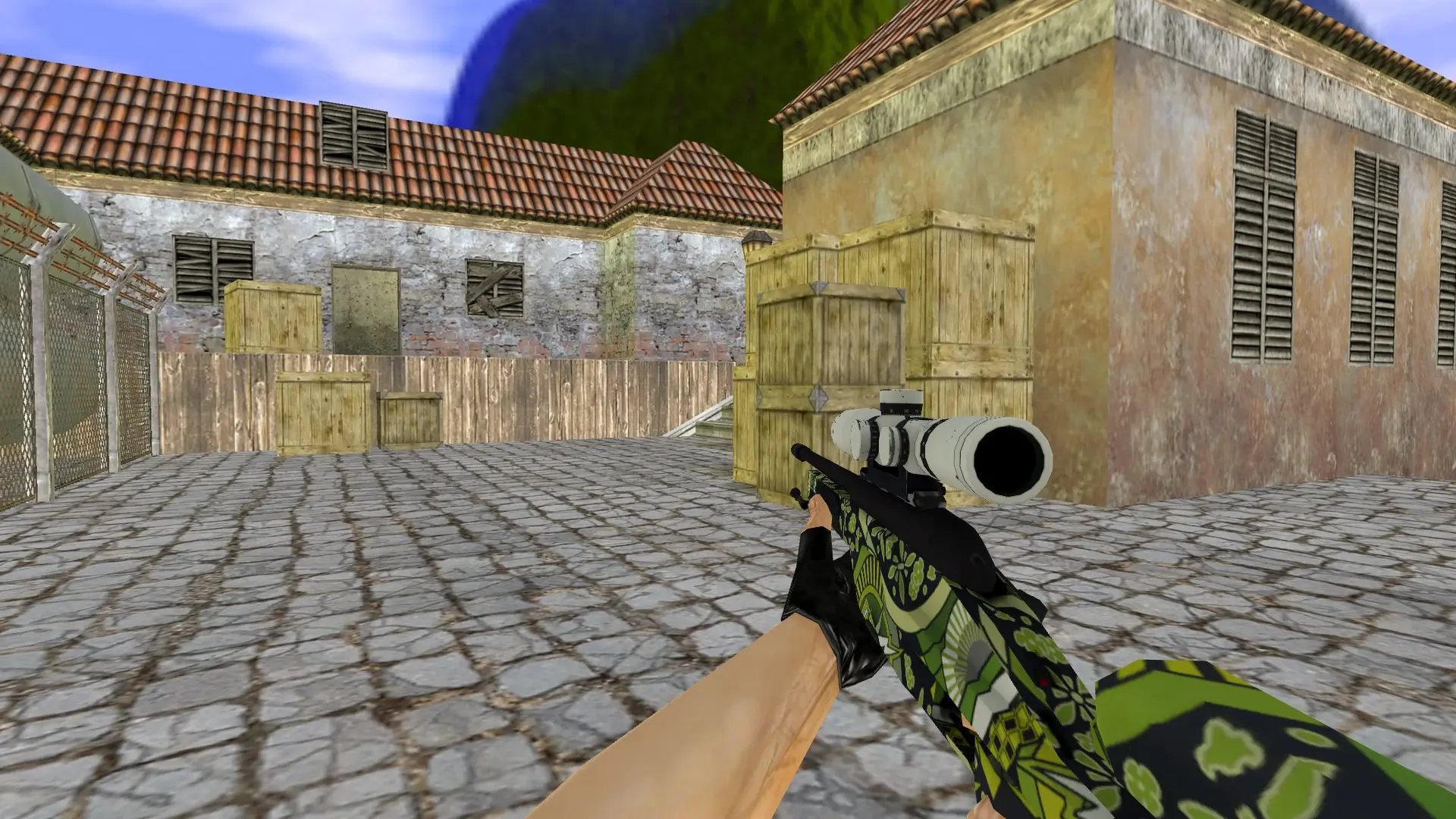 Scout — Train 2021 Collection Weapon Skin Pack — de_inferno (first person)