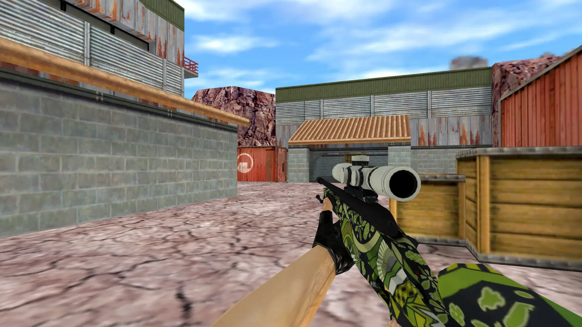 Scout — Train 2021 Collection Weapon Skin Pack — de_nuke (first person)