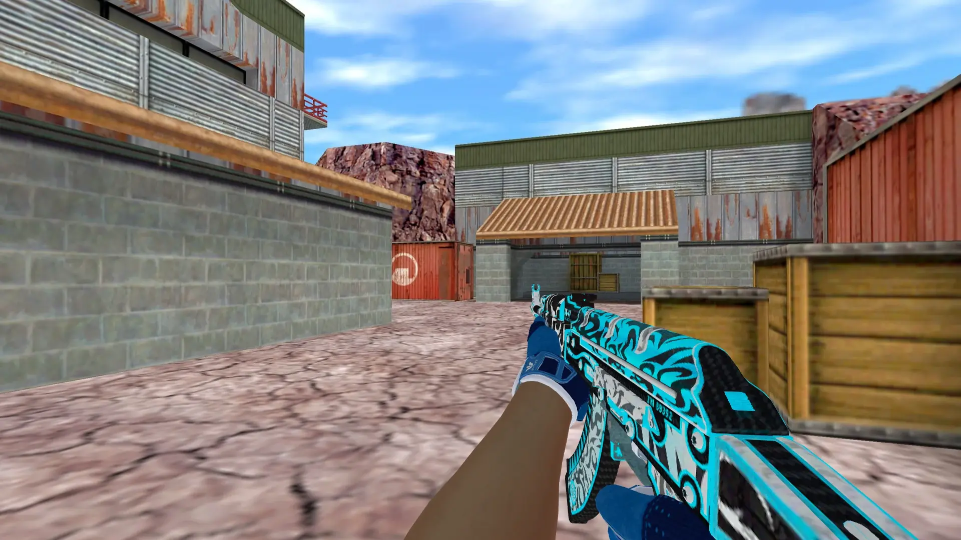 AK-47 — Sport Amphibious Pack — de_nuke (first person)