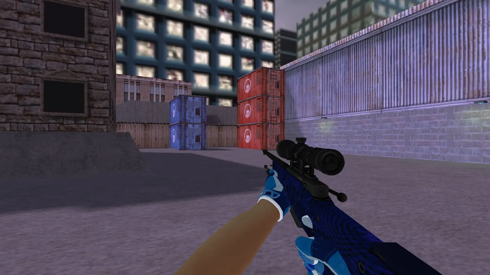 AWP — Sport Amphibious Pack — cs_assault (first person)
