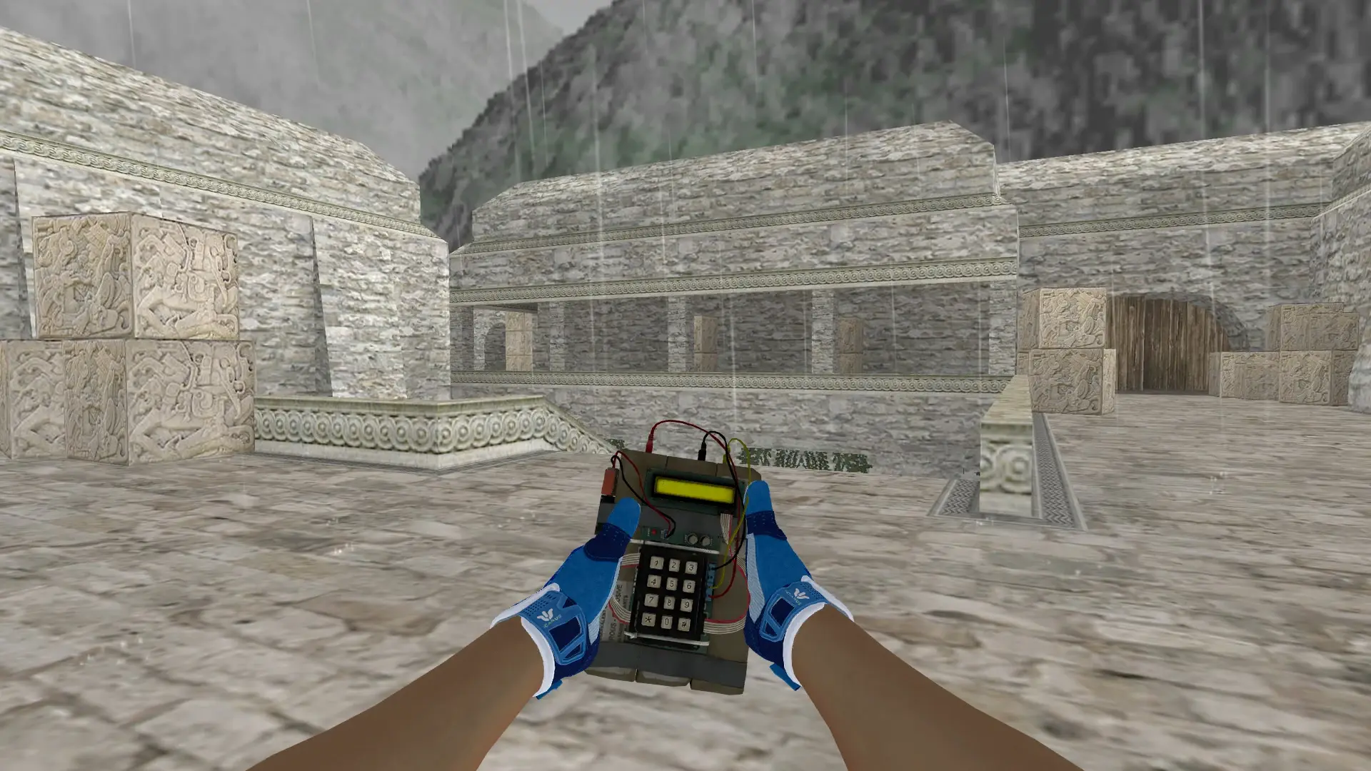 C4 — Sport Amphibious Pack — de_aztec (first person)