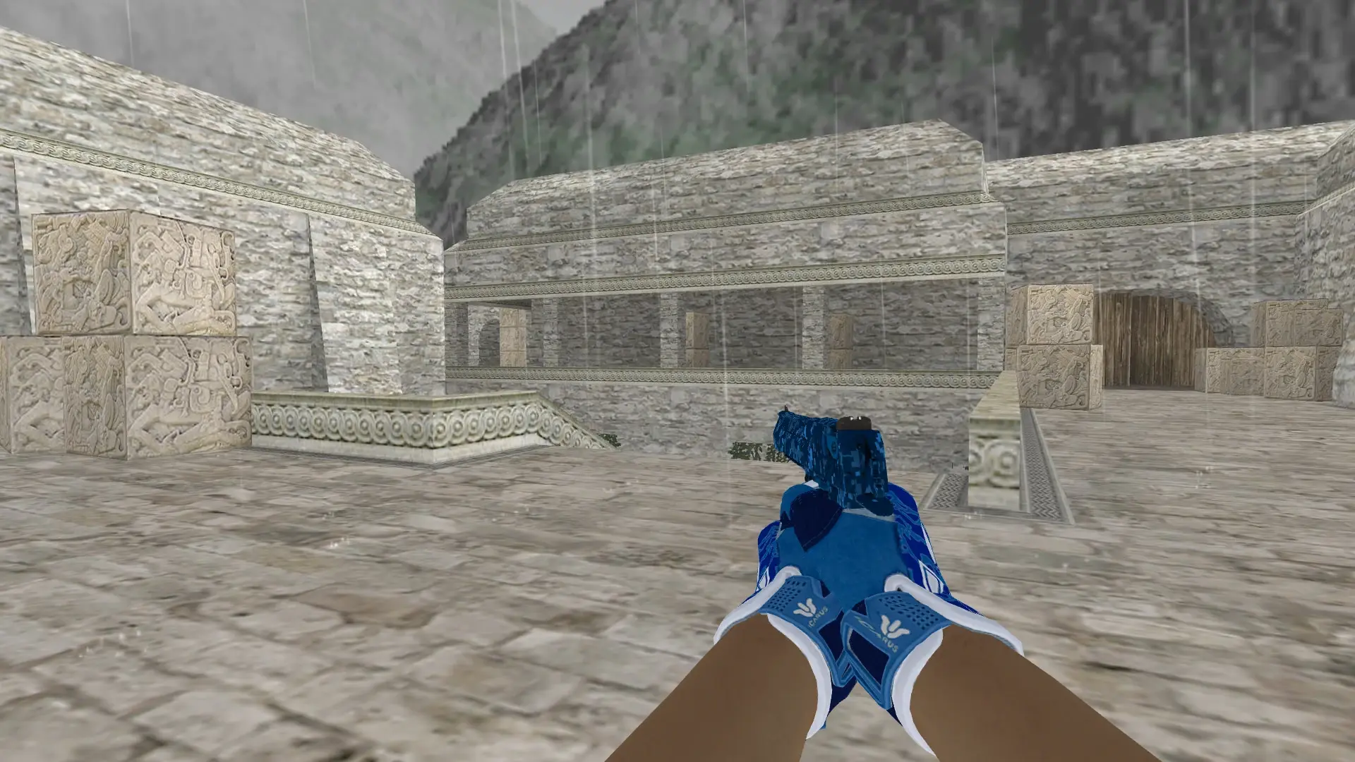 Desert Eagle — Sport Amphibious Pack — de_aztec (first person)