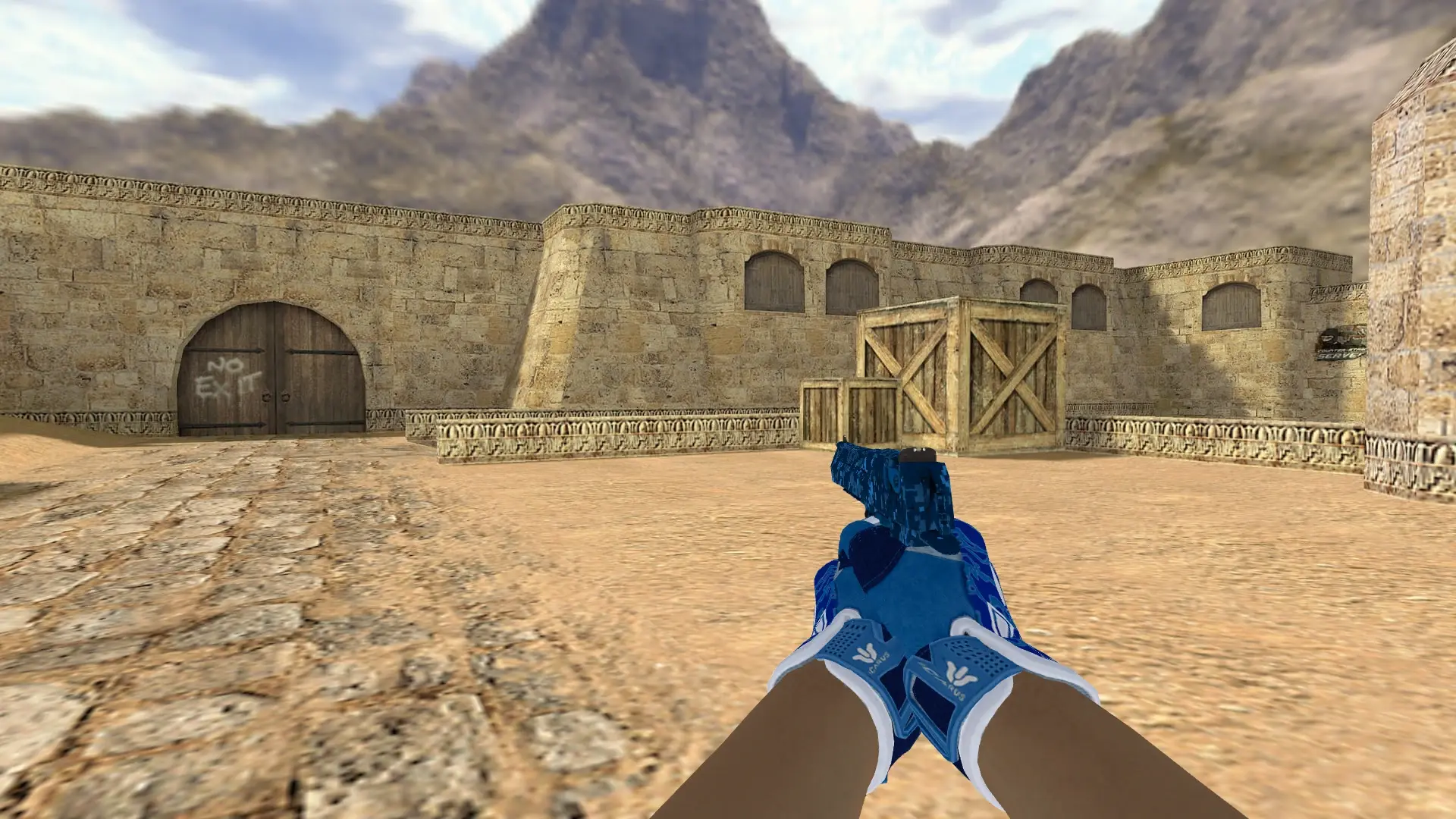 Desert Eagle — Sport Amphibious Pack — de_dust2 (first person)