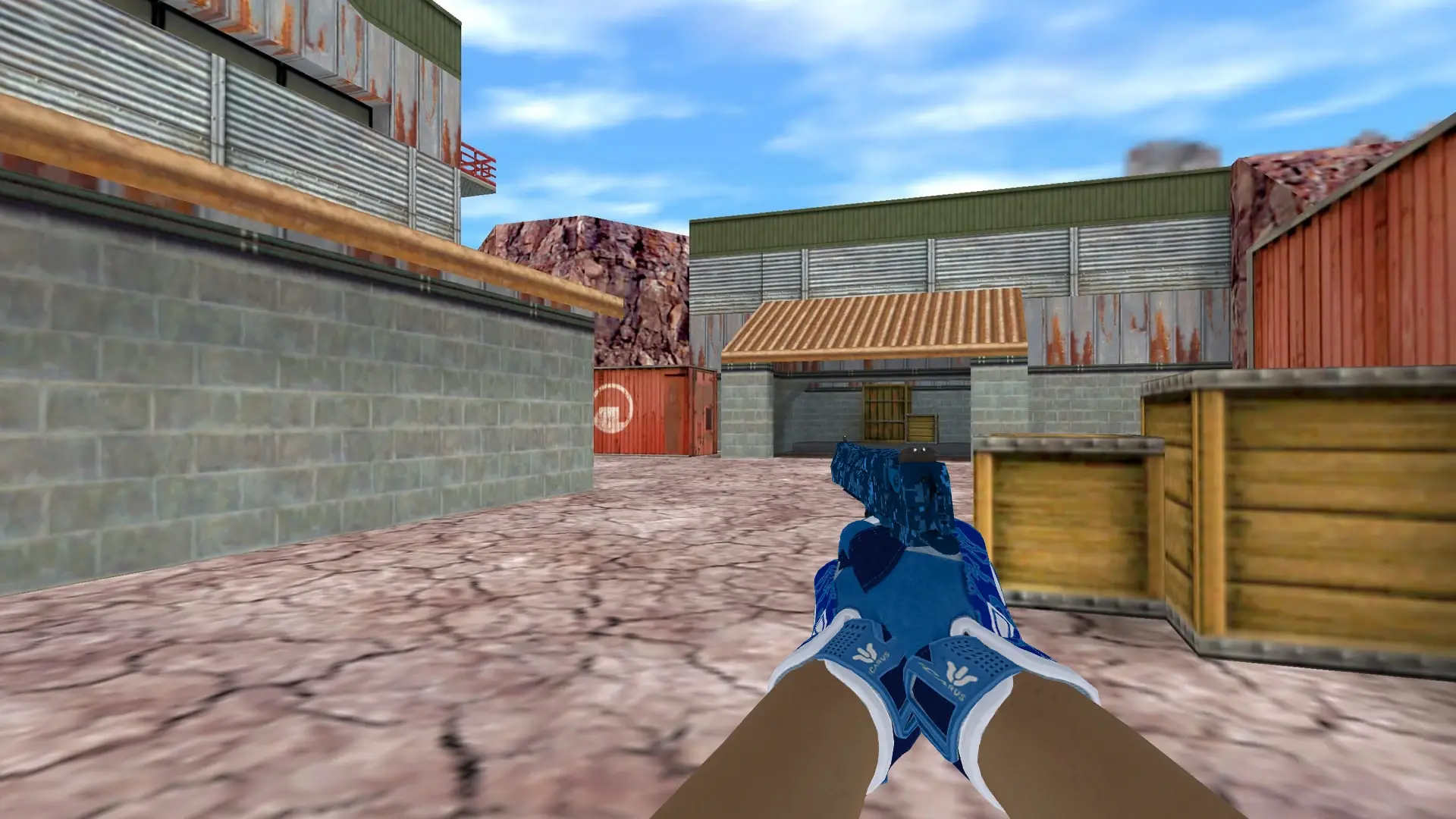 Desert Eagle — Sport Amphibious Pack — de_nuke (first person)