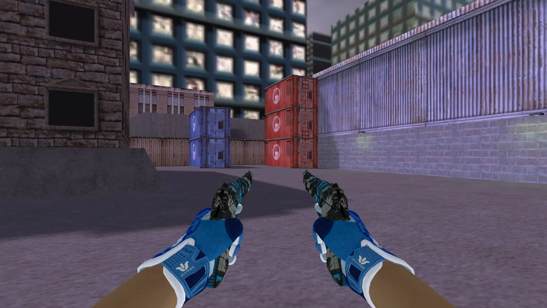 Dual Berettas — Sport Amphibious Pack — cs_assault (first person)