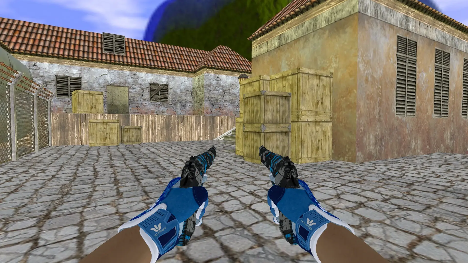 Dual Berettas — Sport Amphibious Pack — de_inferno (first person)