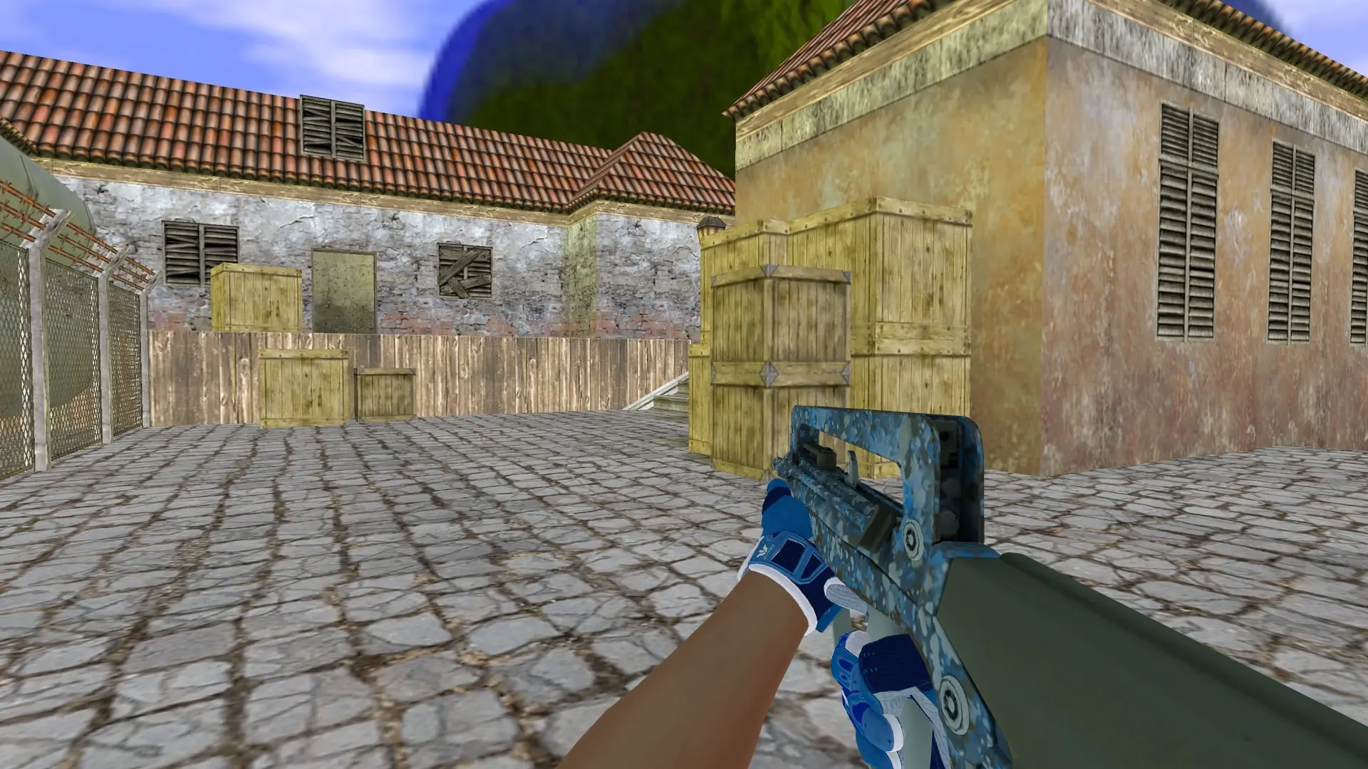 FAMAS — Sport Amphibious Pack — de_inferno (first person)