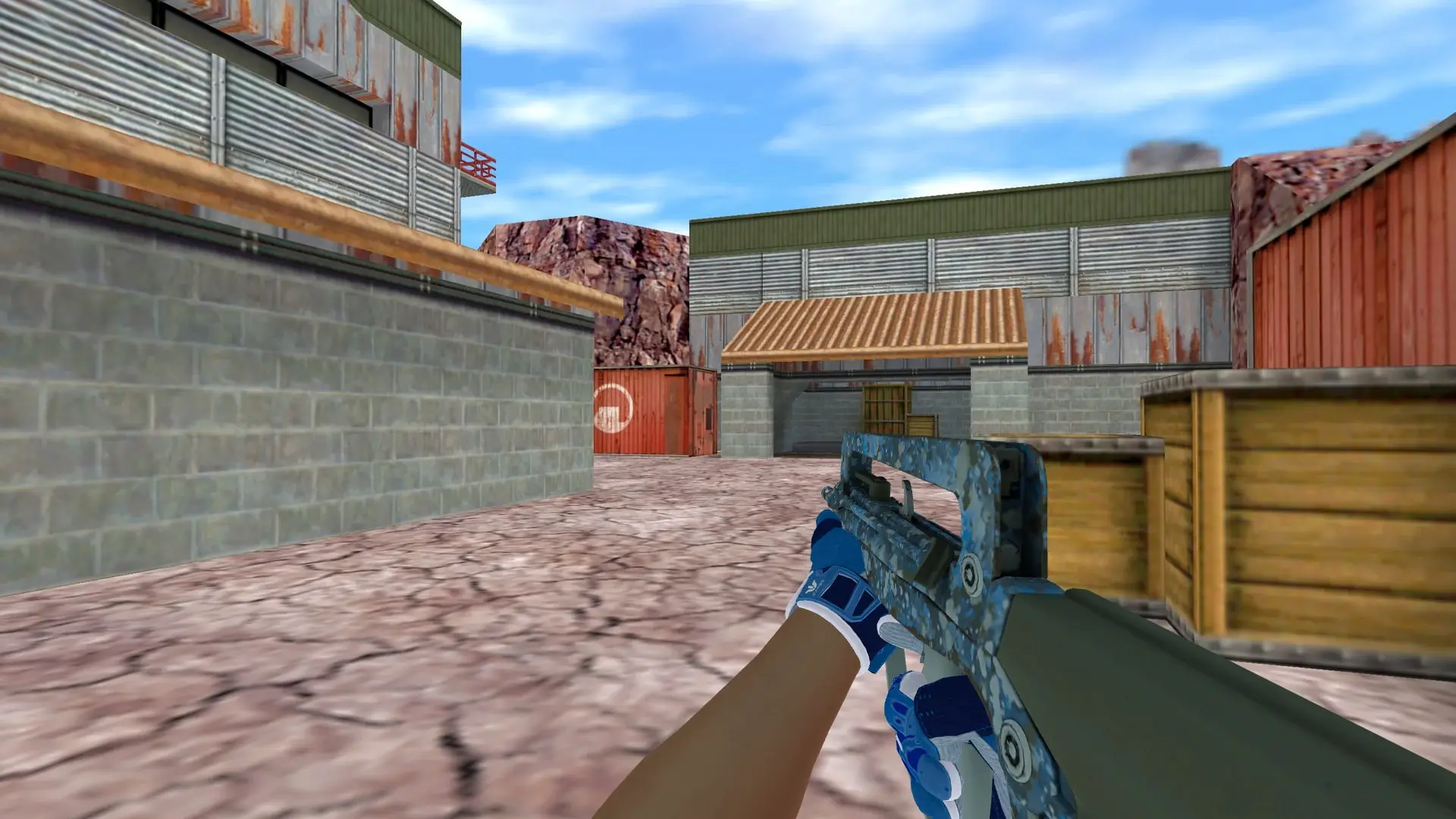 FAMAS — Sport Amphibious Pack — de_nuke (first person)