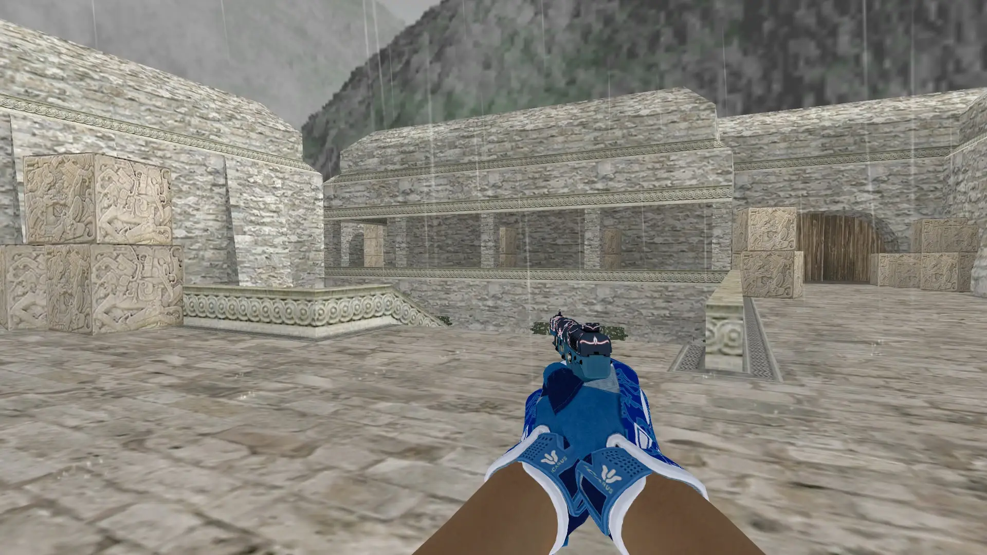 Five-SeveN — Sport Amphibious Pack — de_aztec (first person)