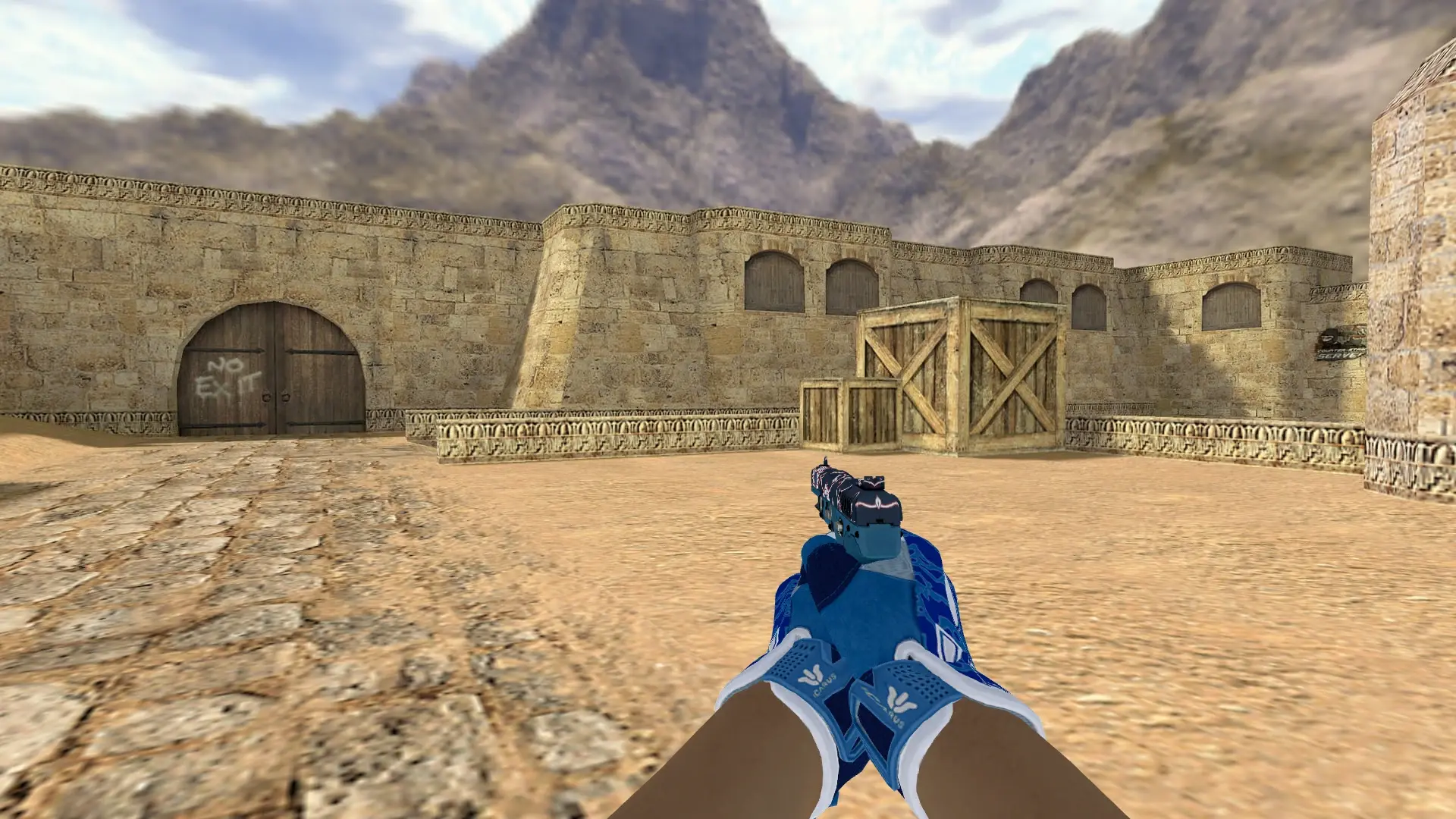 Five-SeveN — Sport Amphibious Pack — de_dust2 (first person)