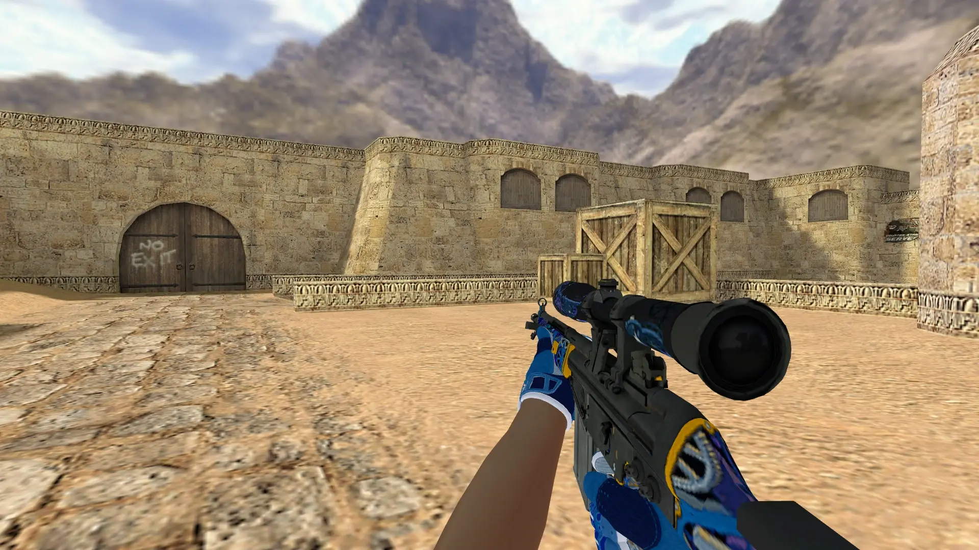 G3SG1 — Sport Amphibious Pack — de_dust2 (first person)