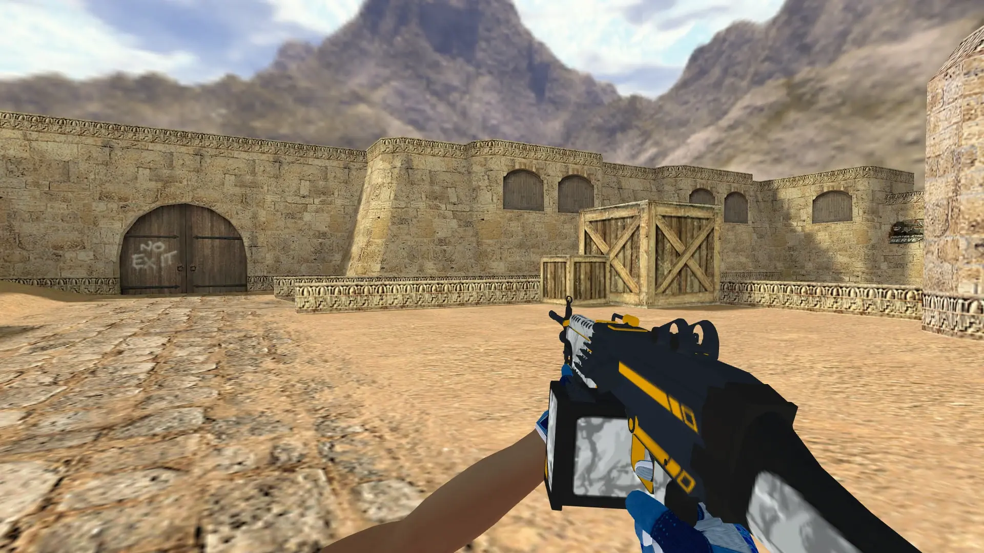 M249 — Sport Amphibious Pack — de_dust2 (first person)
