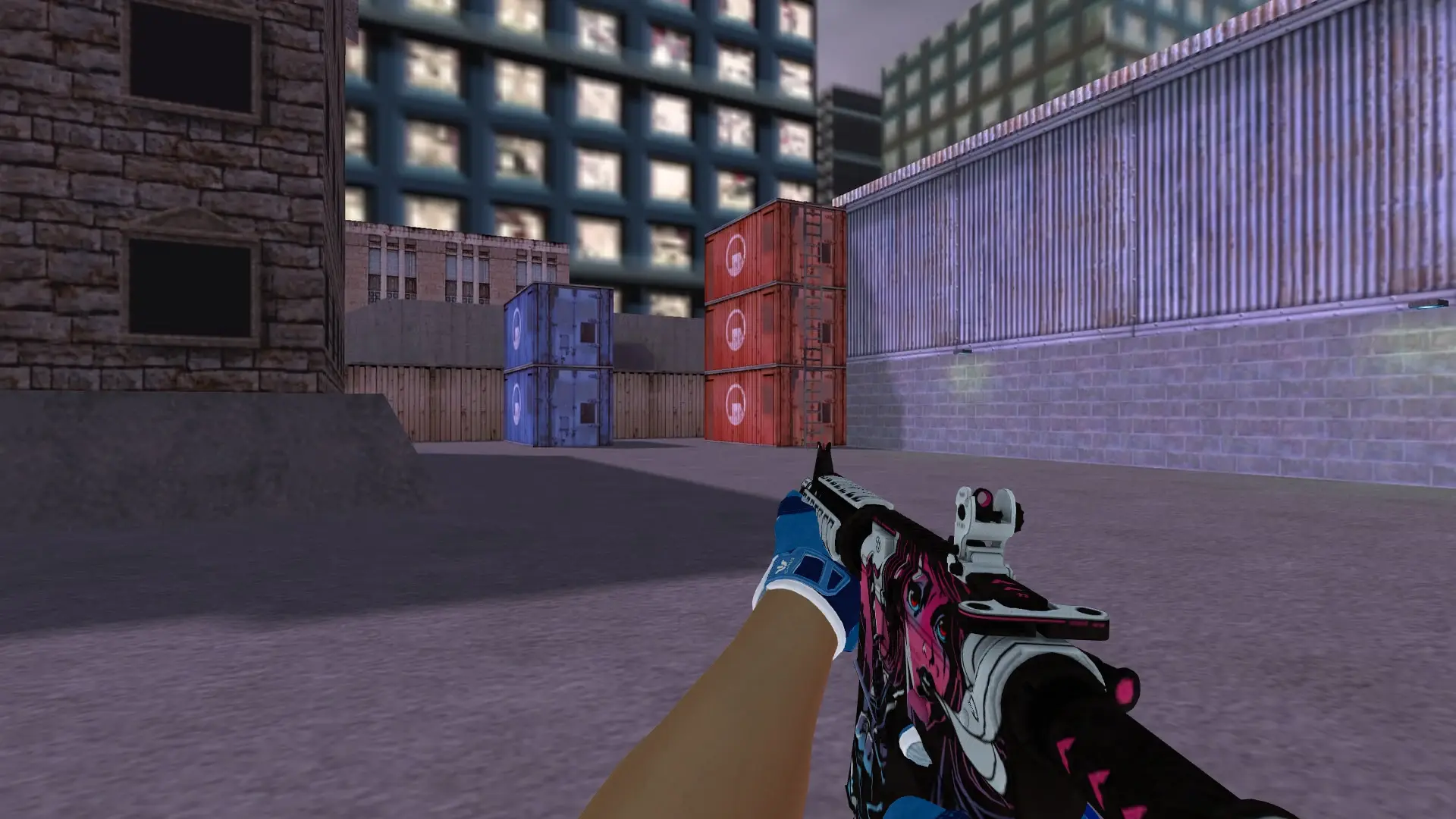 M4A1 — Sport Amphibious Pack — cs_assault (first person)