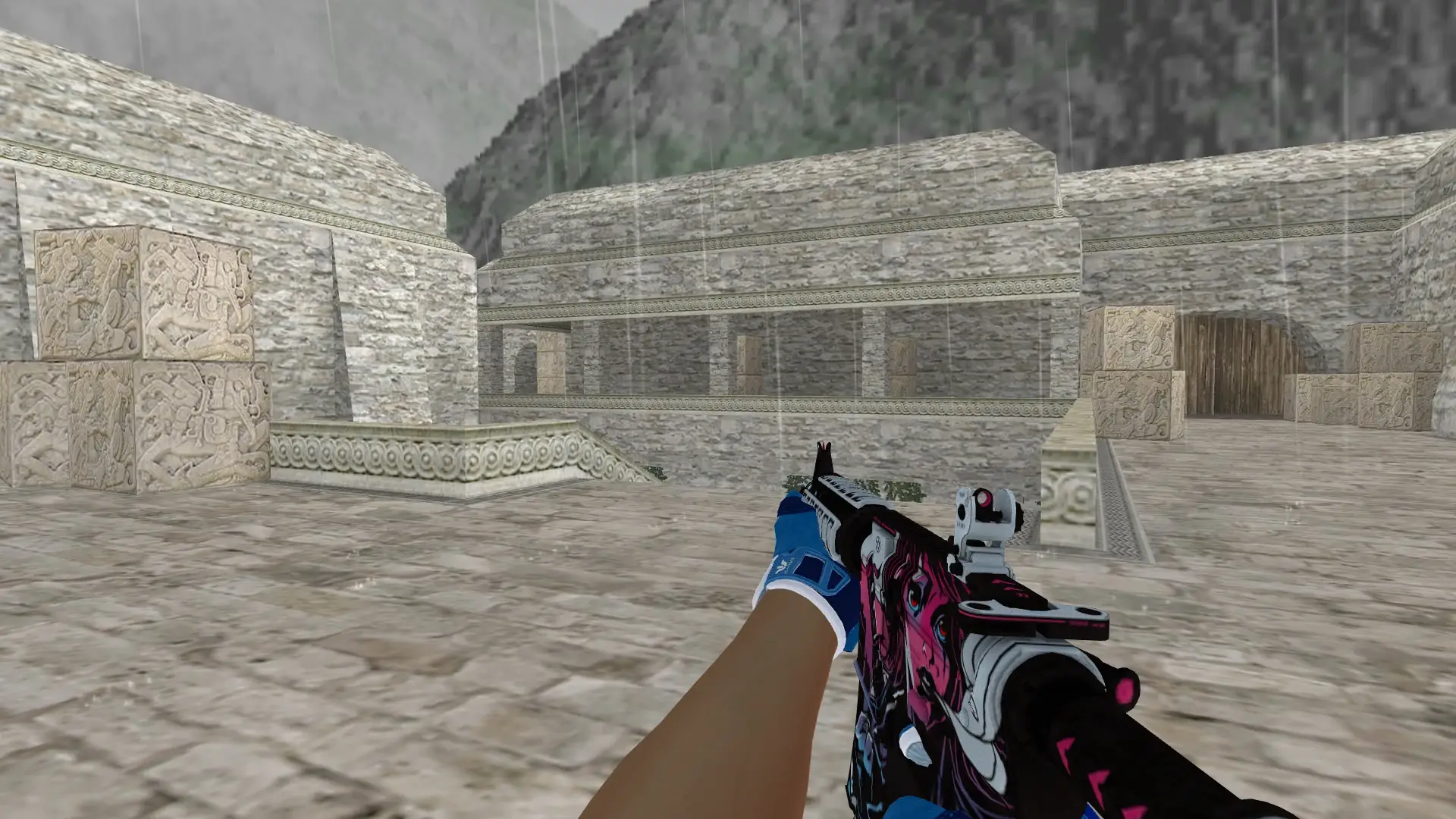 M4A1 — Sport Amphibious Pack — de_aztec (first person)