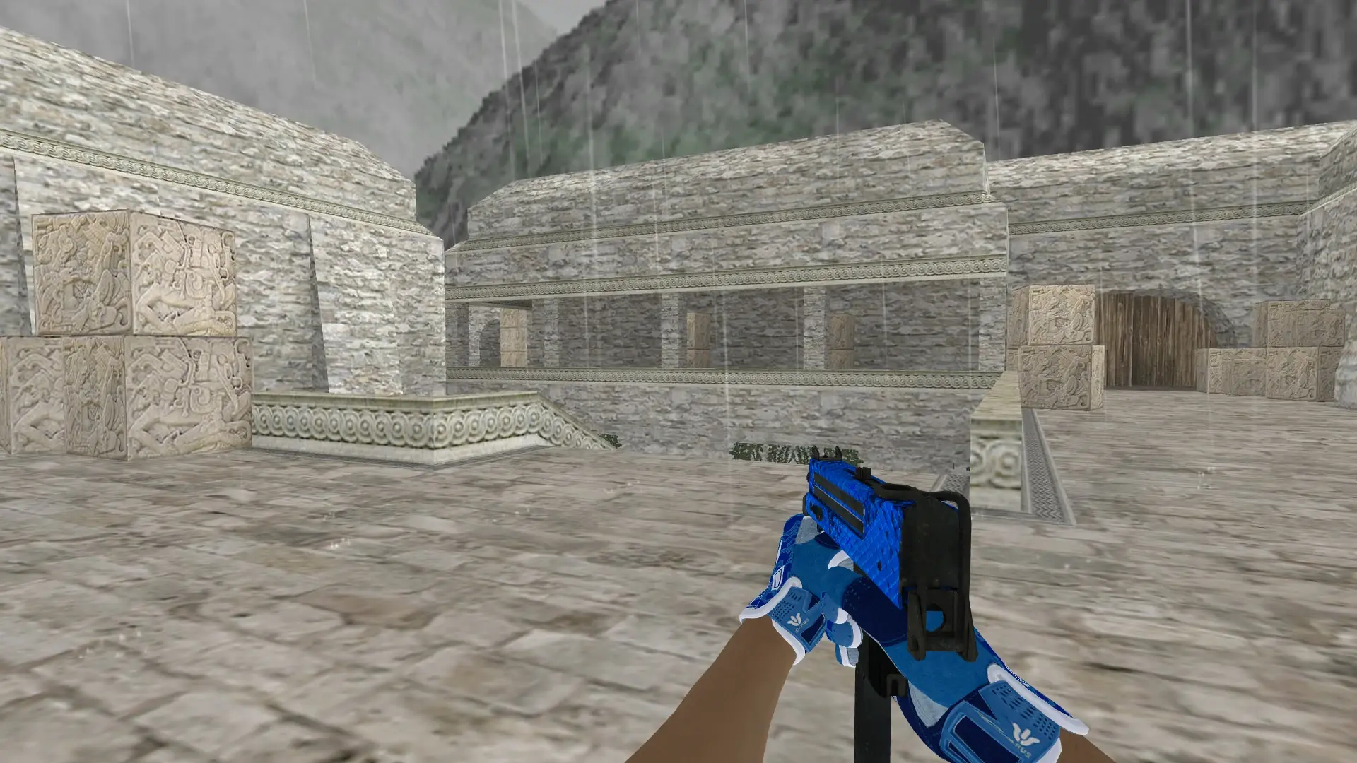 MAC-10 — Sport Amphibious Pack — de_aztec (first person)