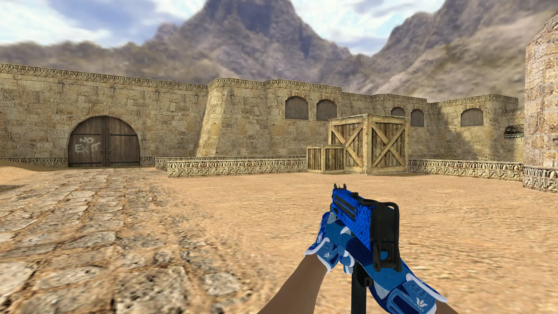 MAC-10 — Sport Amphibious Pack — de_dust2 (first person)