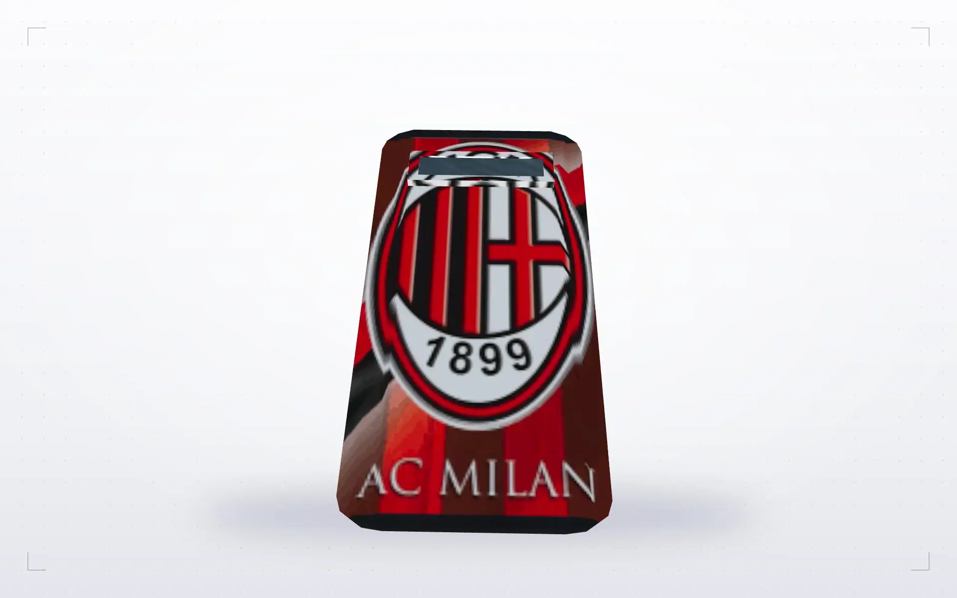 AC Milan Shield — top view