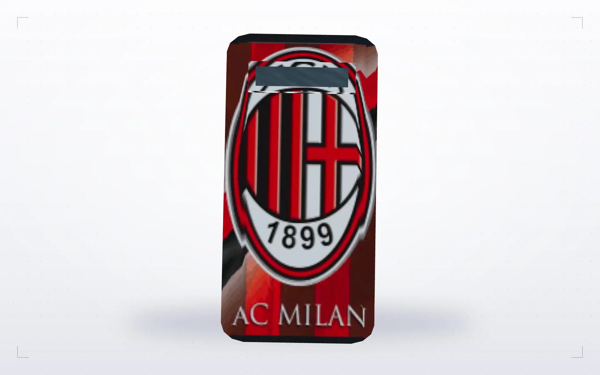 AC Milan Shield — top view