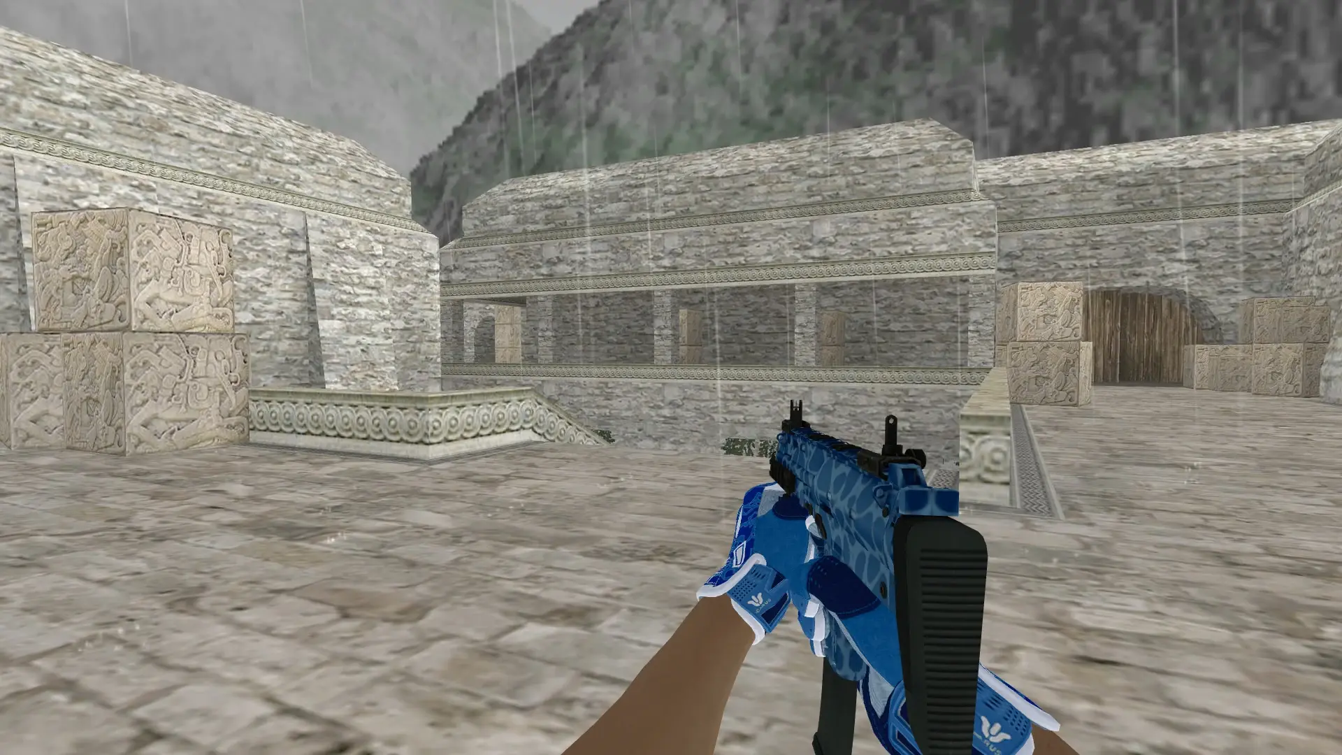 MP5 — Sport Amphibious Pack — de_aztec (first person)