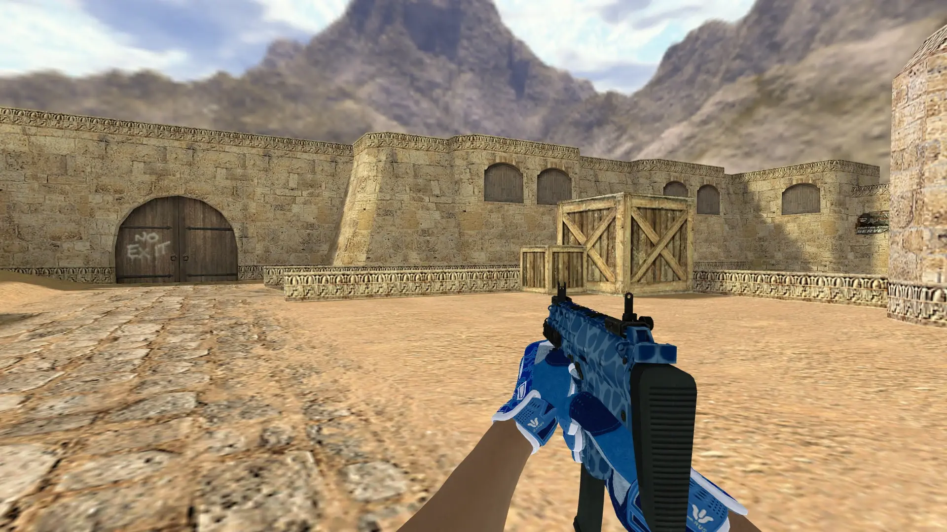 MP5 — Sport Amphibious Pack — de_dust2 (first person)
