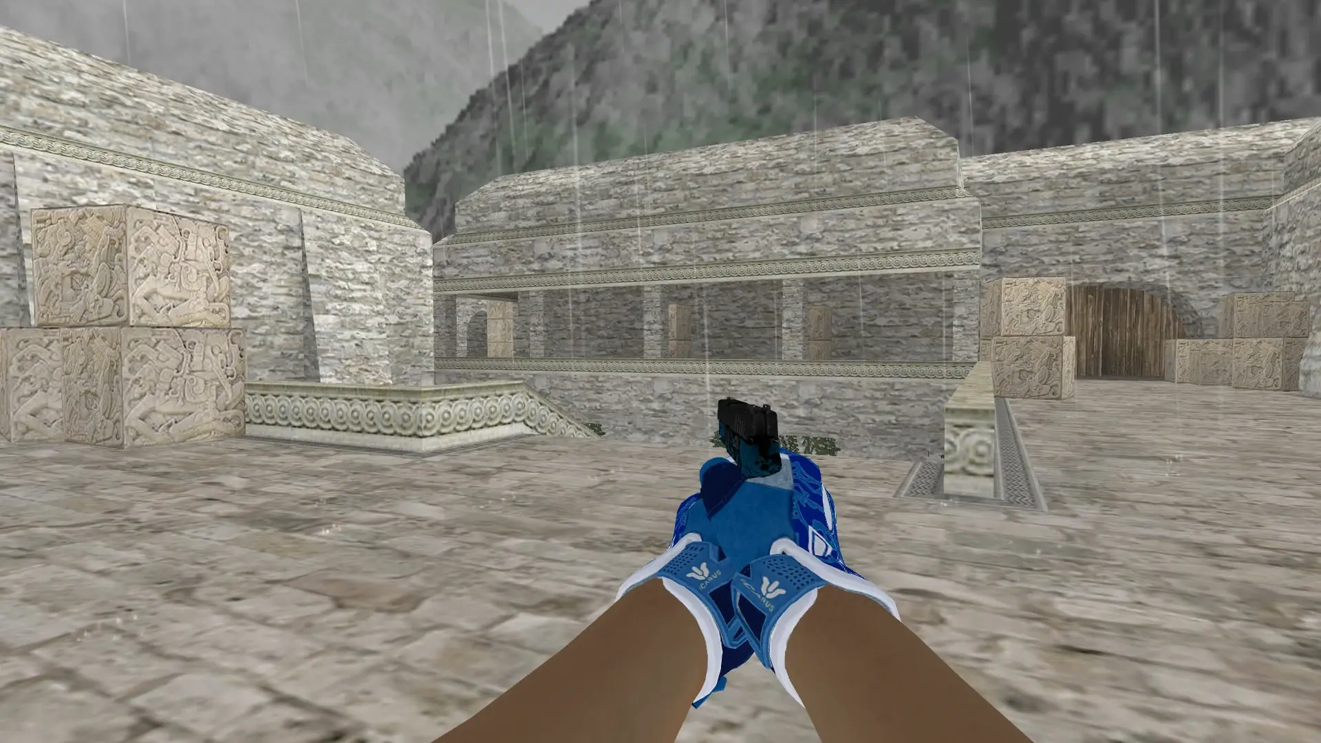 P228 — Sport Amphibious Pack — de_aztec (first person)