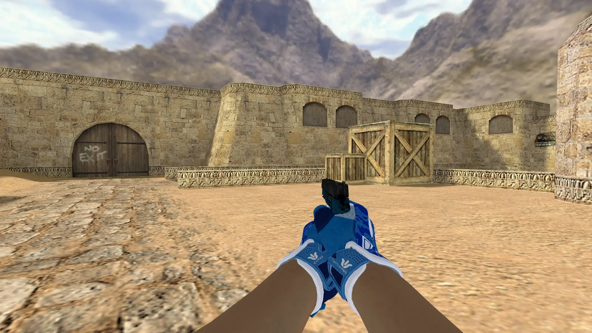 P228 — Sport Amphibious Pack — de_dust2 (first person)