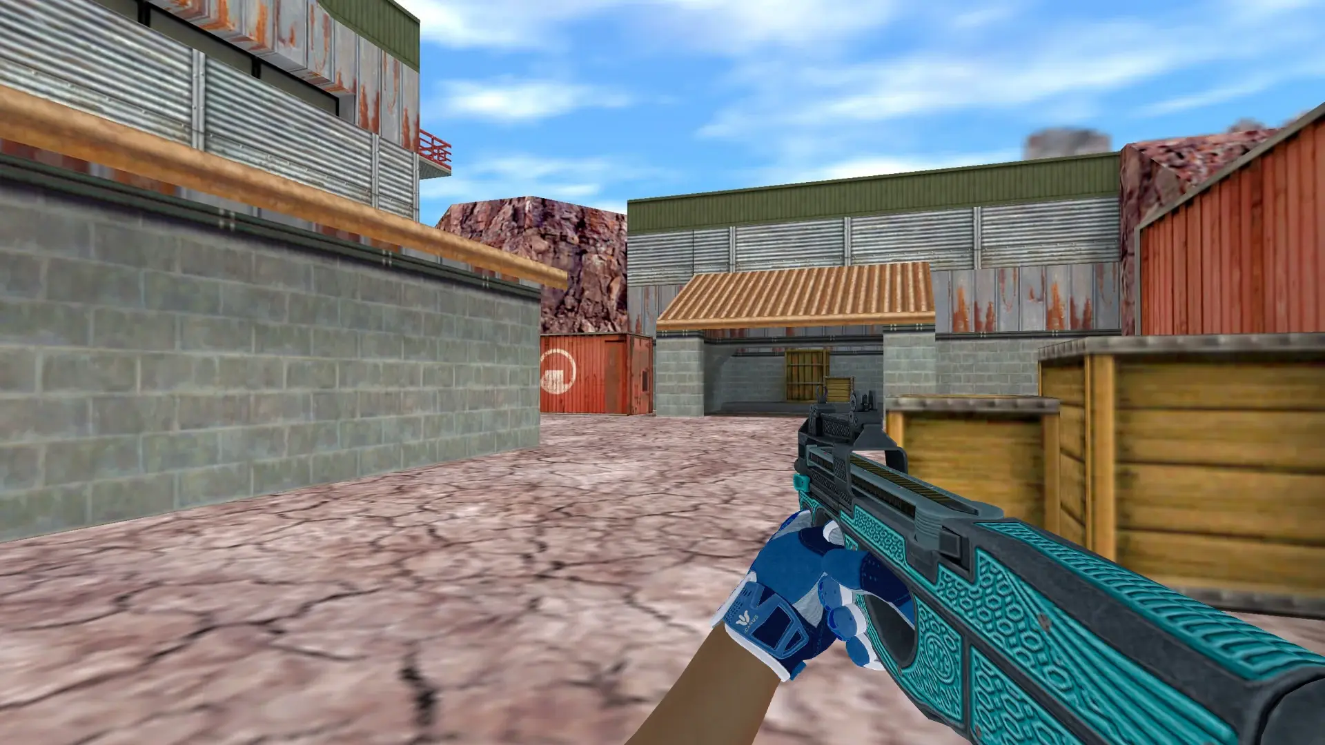 P90 — Sport Amphibious Pack — de_nuke (first person)