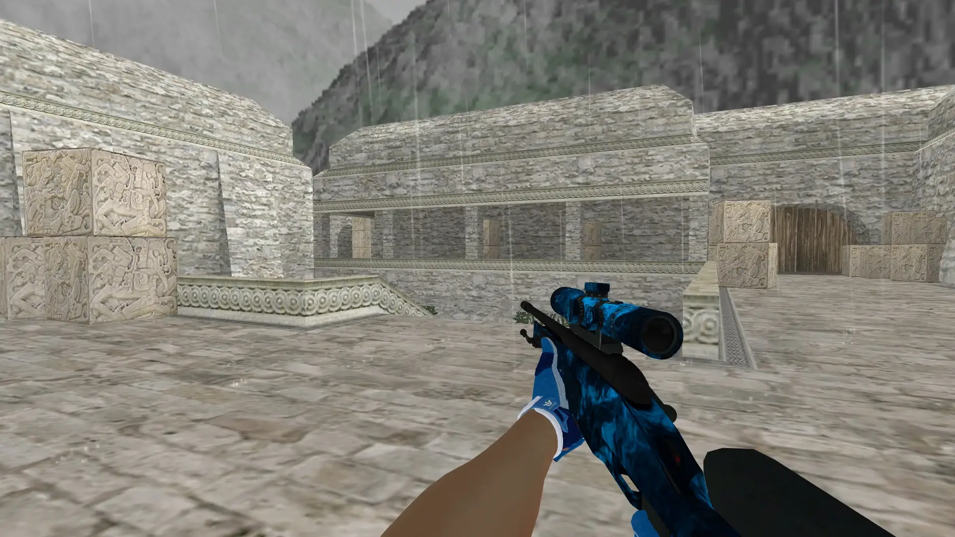Scout — Sport Amphibious Pack — de_aztec (first person)