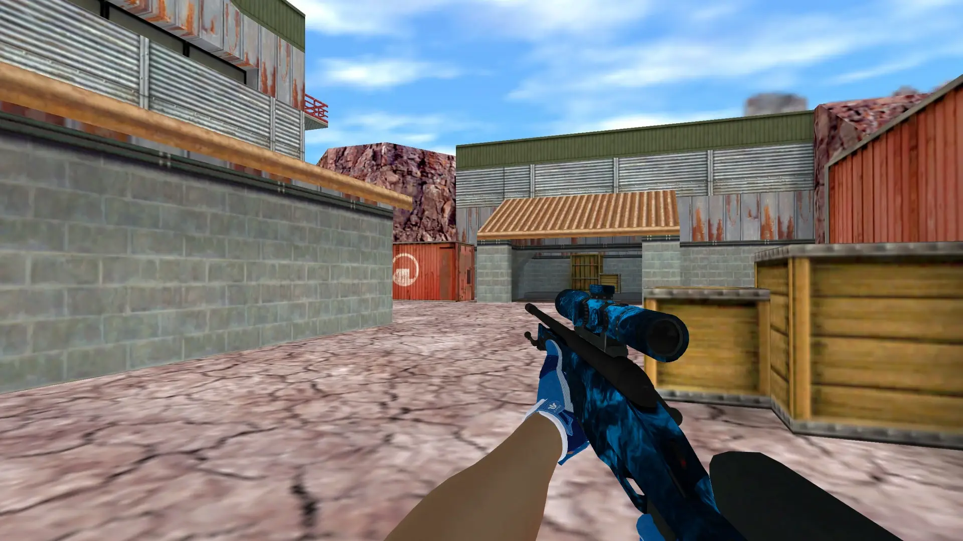 Scout — Sport Amphibious Pack — de_nuke (first person)