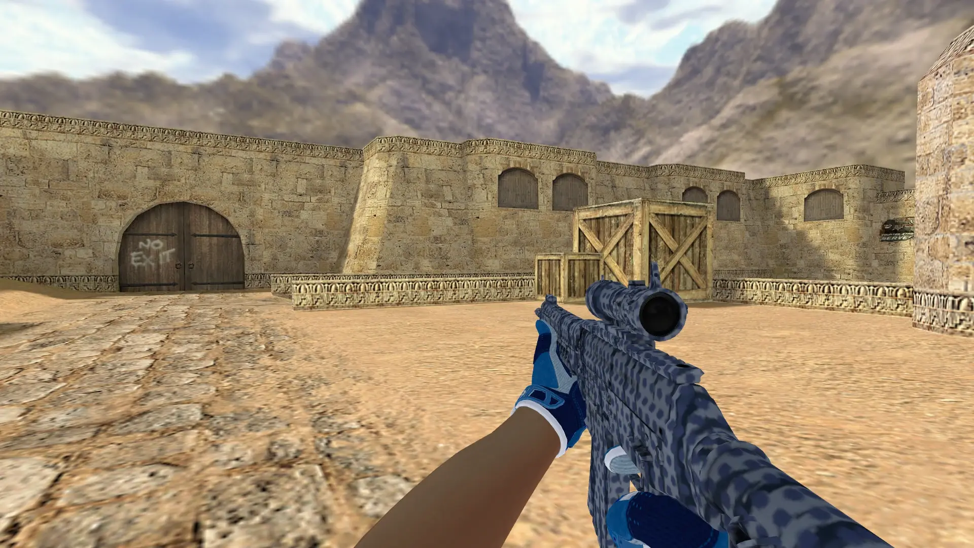 SG552 — Sport Amphibious Pack — de_dust2 (first person)