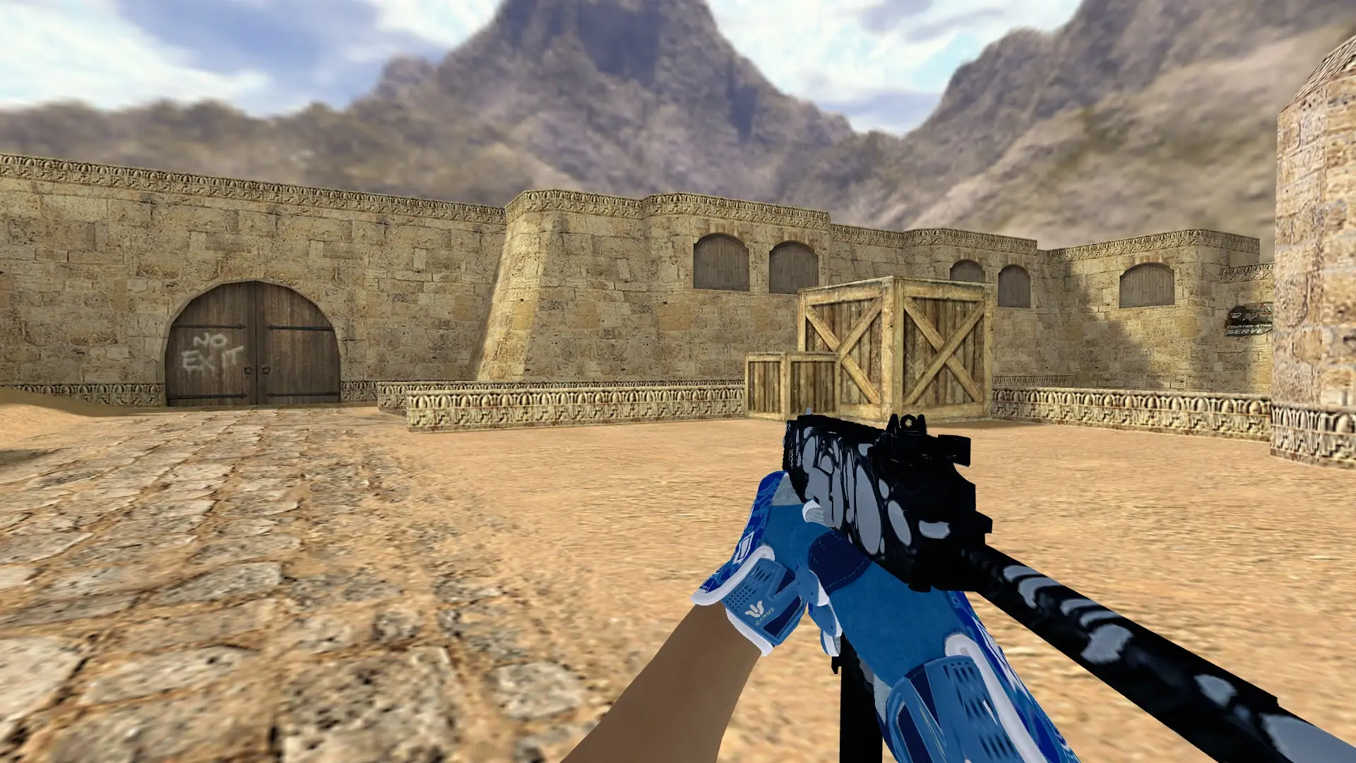 TMP — Sport Amphibious Pack — de_dust2 (first person)