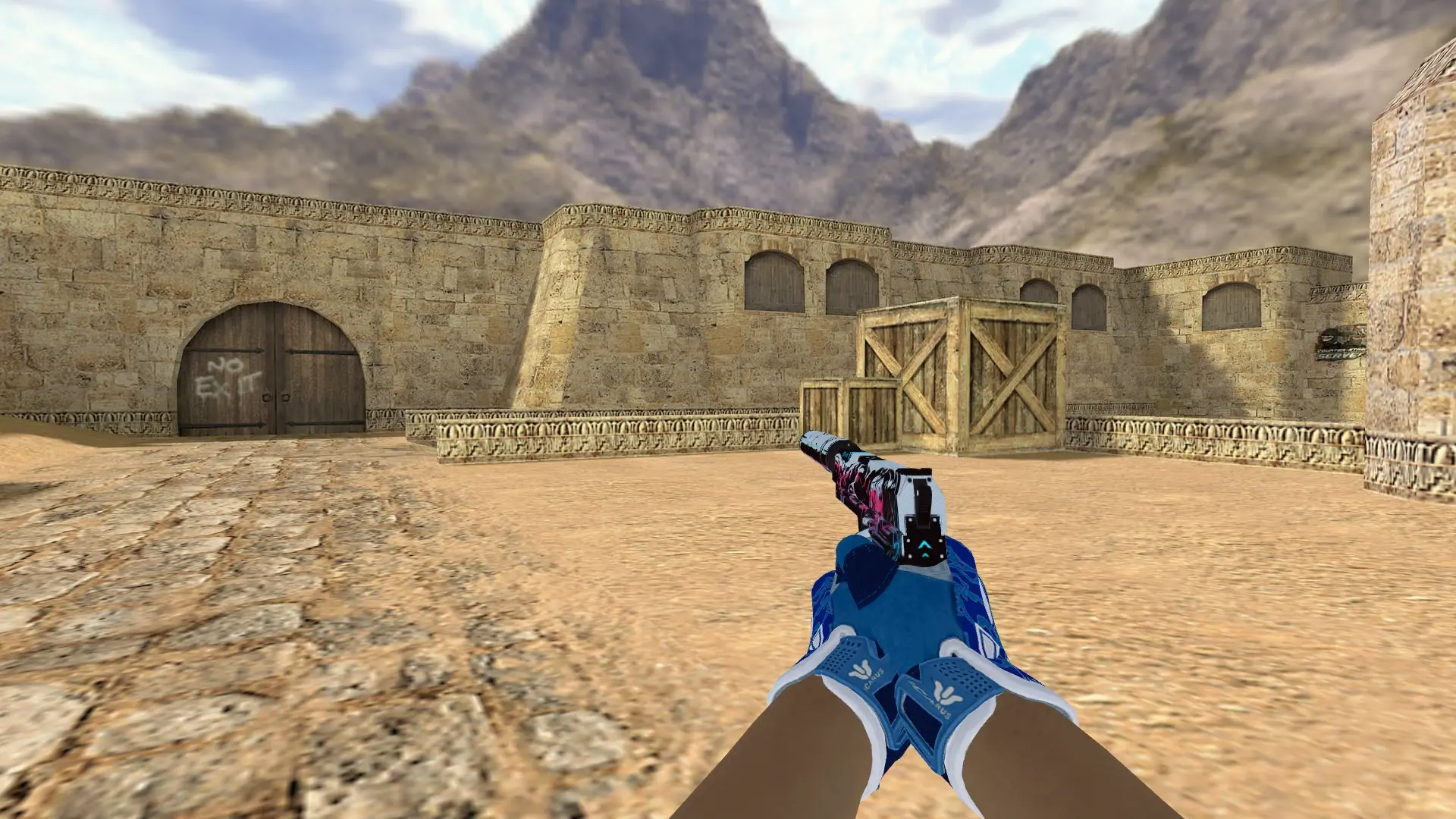 USP — Sport Amphibious Pack — de_dust2 (first person)